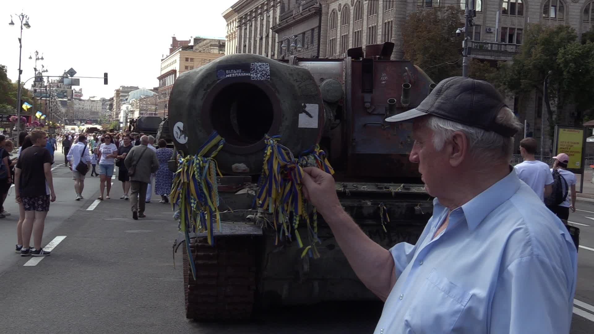 The Independence Day of Ukraine in Kyiv, amid Russia's invasion of Ukraine