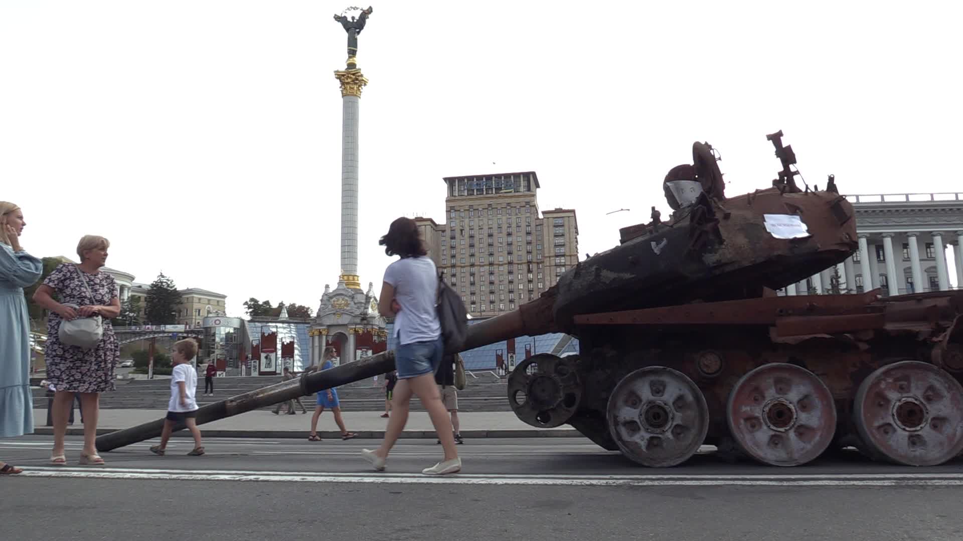 The Independence Day of Ukraine in Kyiv, amid Russia's invasion of Ukraine