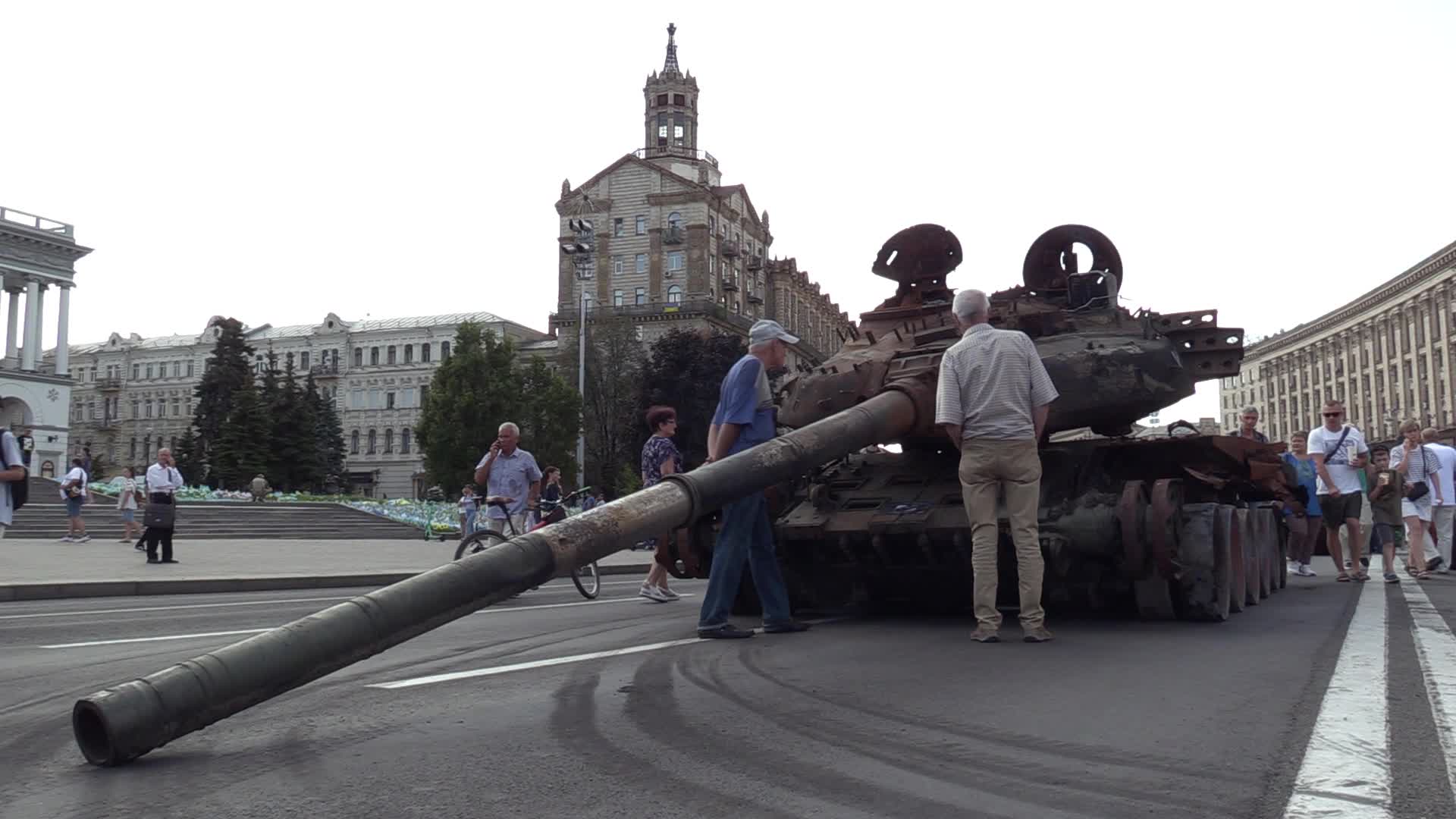 The Independence Day of Ukraine in Kyiv, amid Russia's invasion of Ukraine