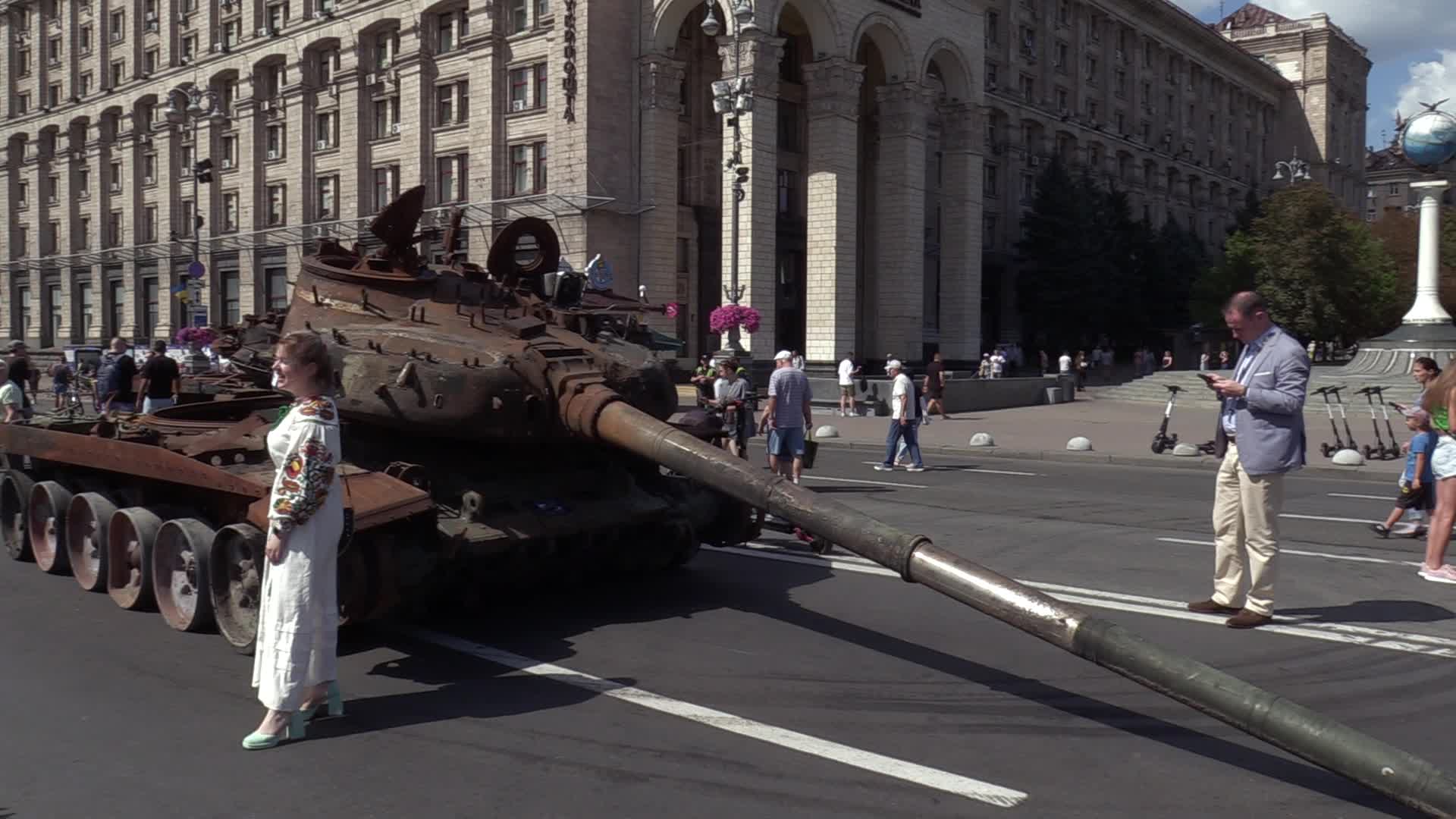 The Independence Day of Ukraine in Kyiv, amid Russia's invasion of Ukraine