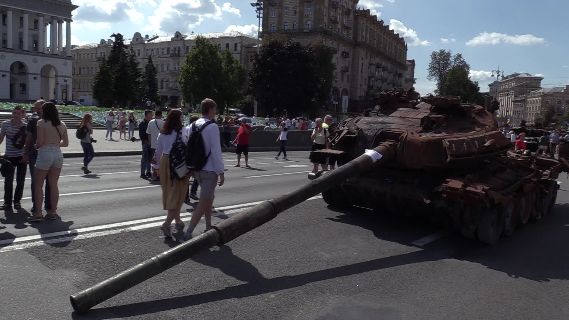 The Independence Day of Ukraine in Kyiv, amid Russia's invasion of Ukraine