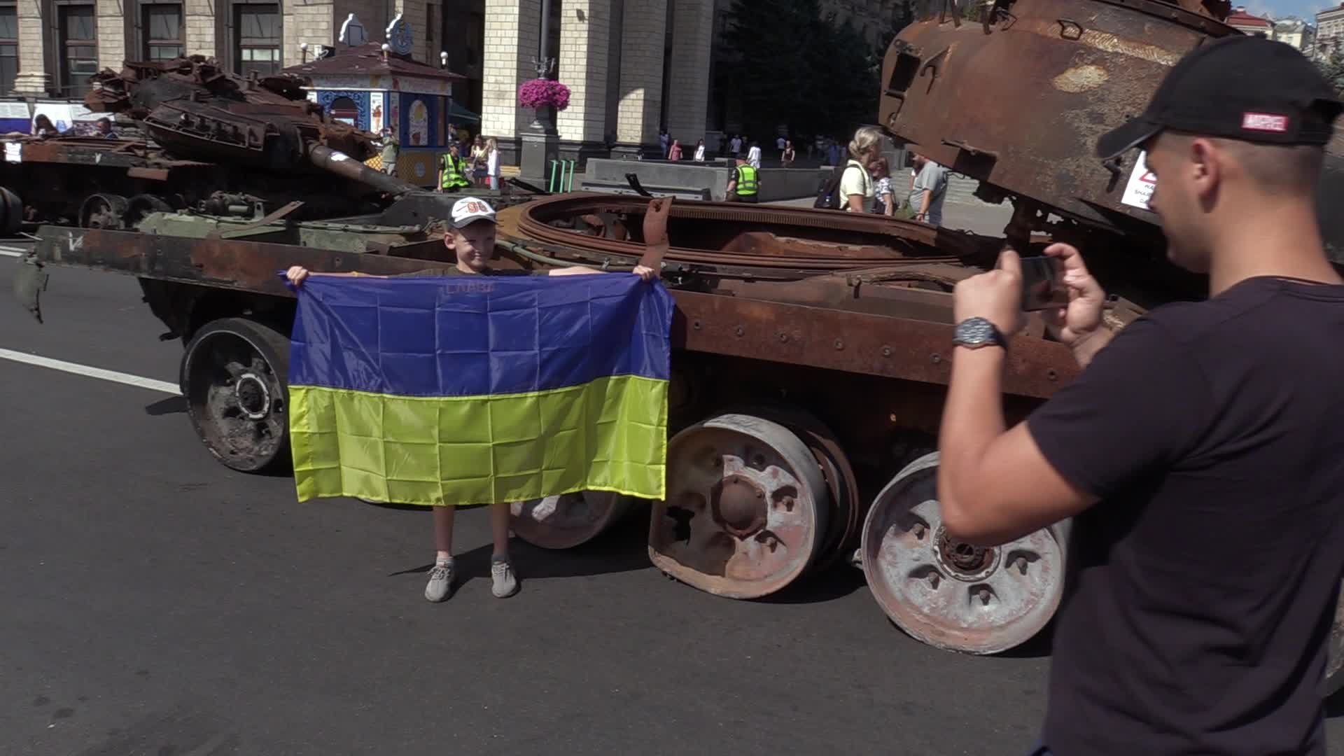 The Independence Day of Ukraine in Kyiv, amid Russia's invasion of Ukraine