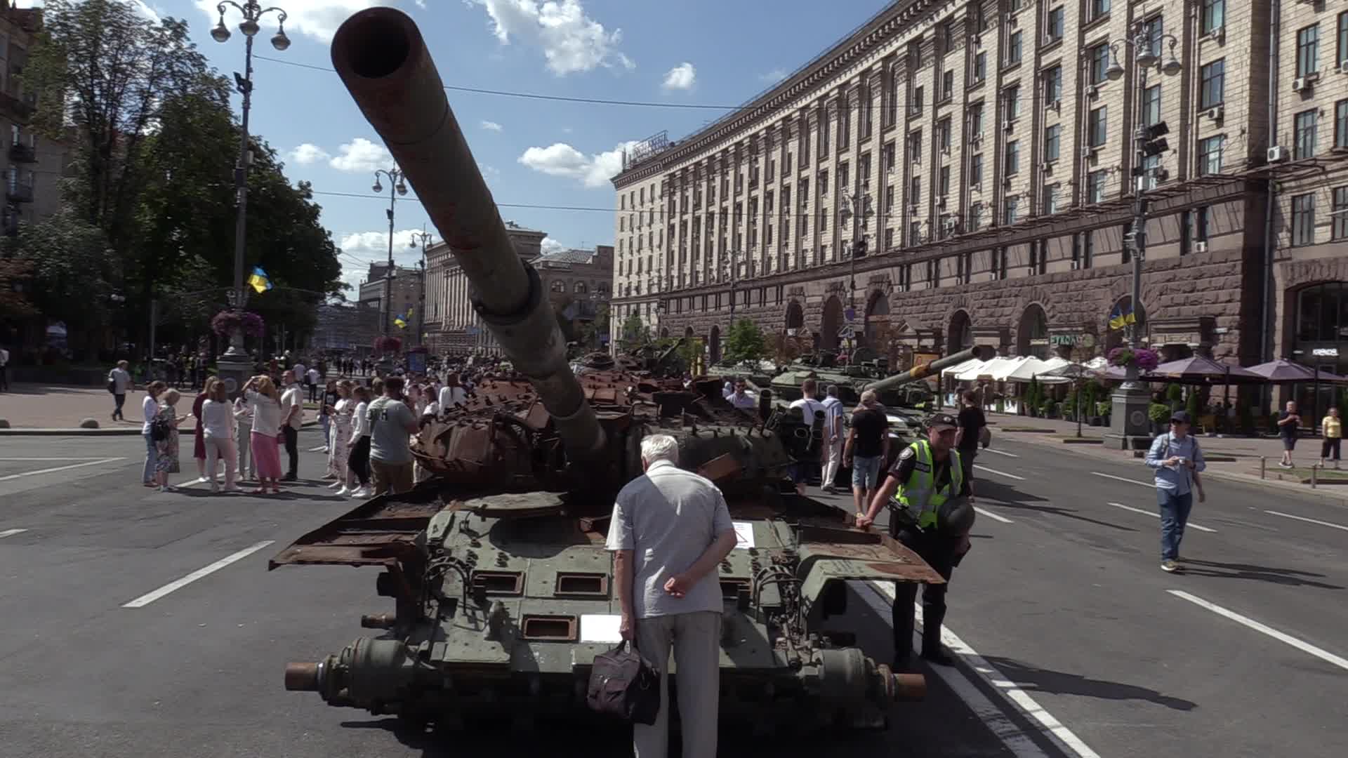 The Independence Day of Ukraine in Kyiv, amid Russia's invasion of Ukraine