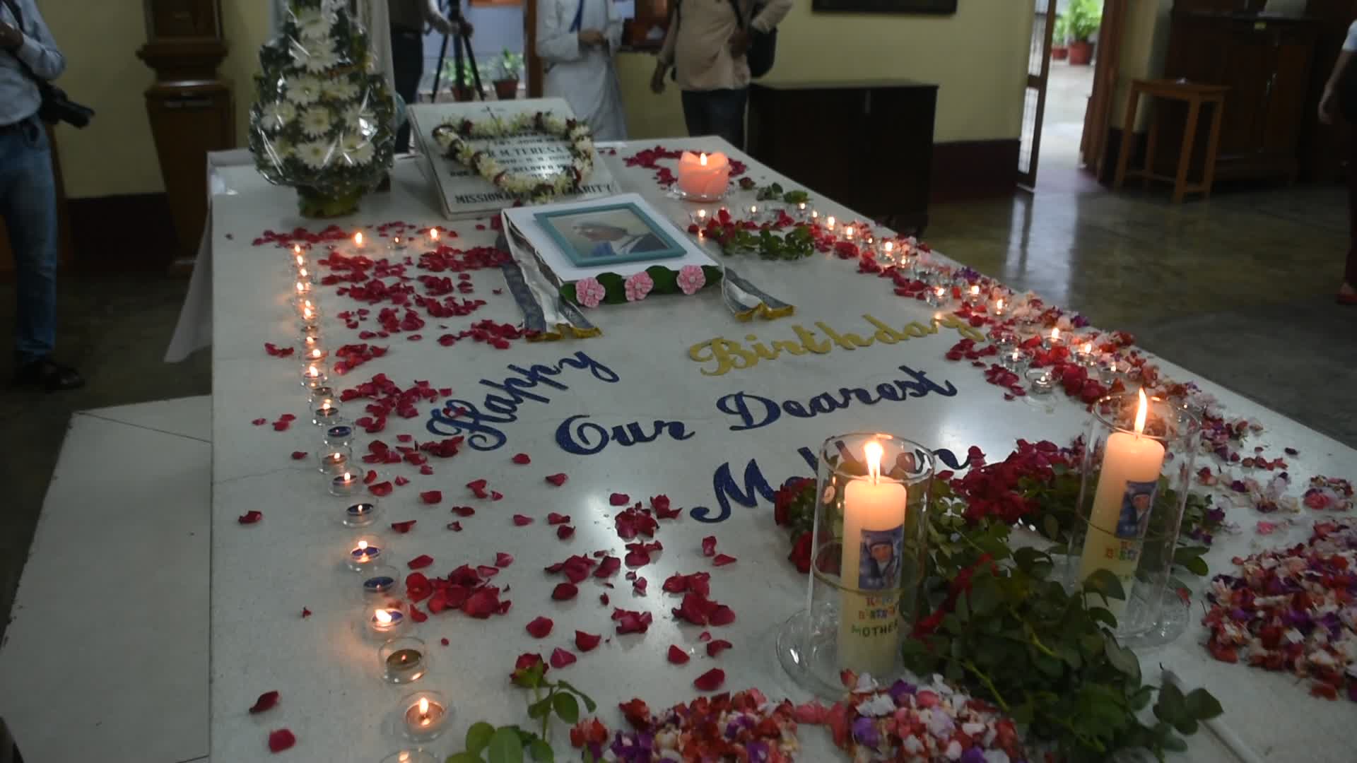 113th birthday celebration of Saint Teresa in Kolkata.