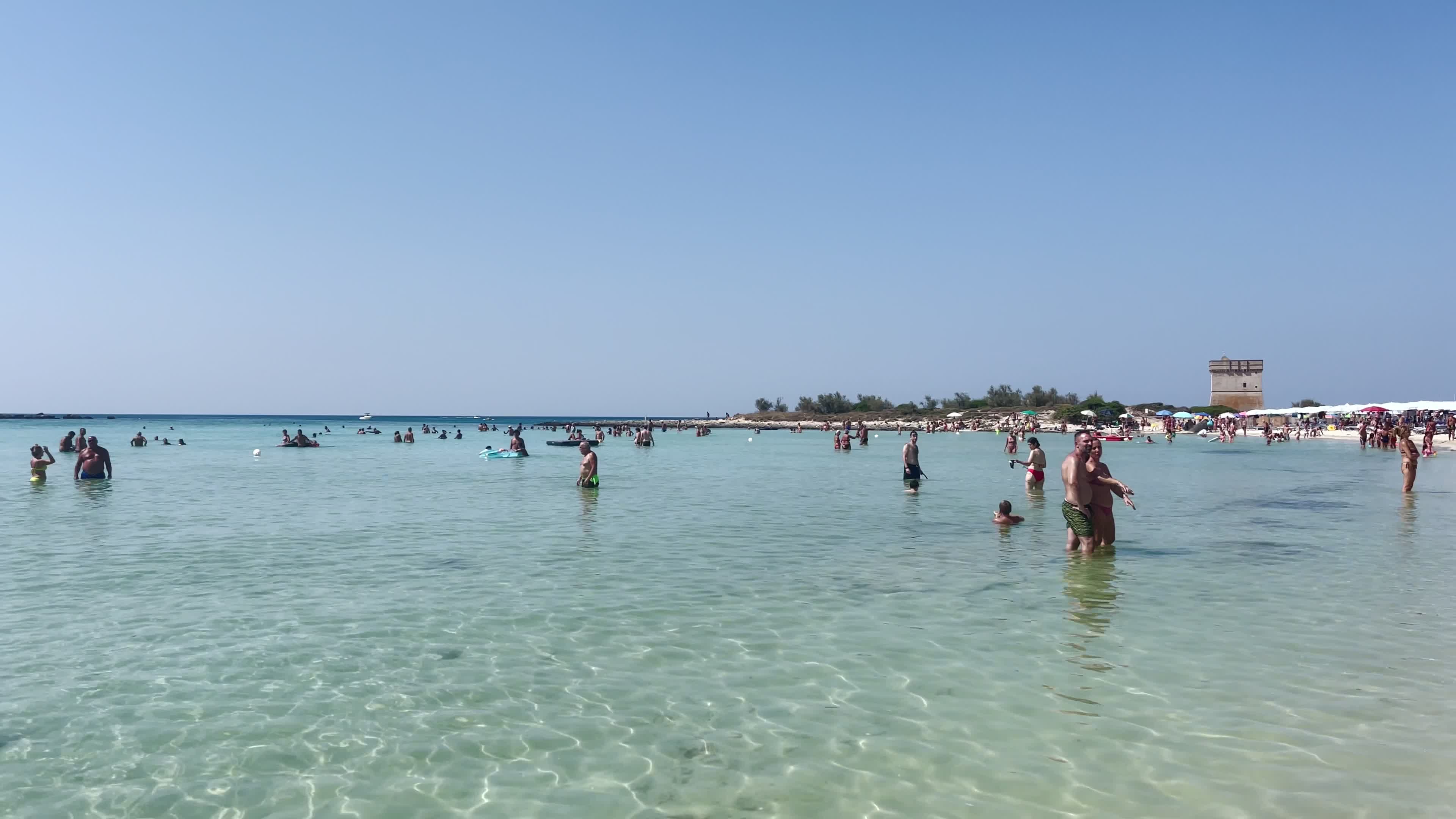 Porto Cesareo Beach In Italy