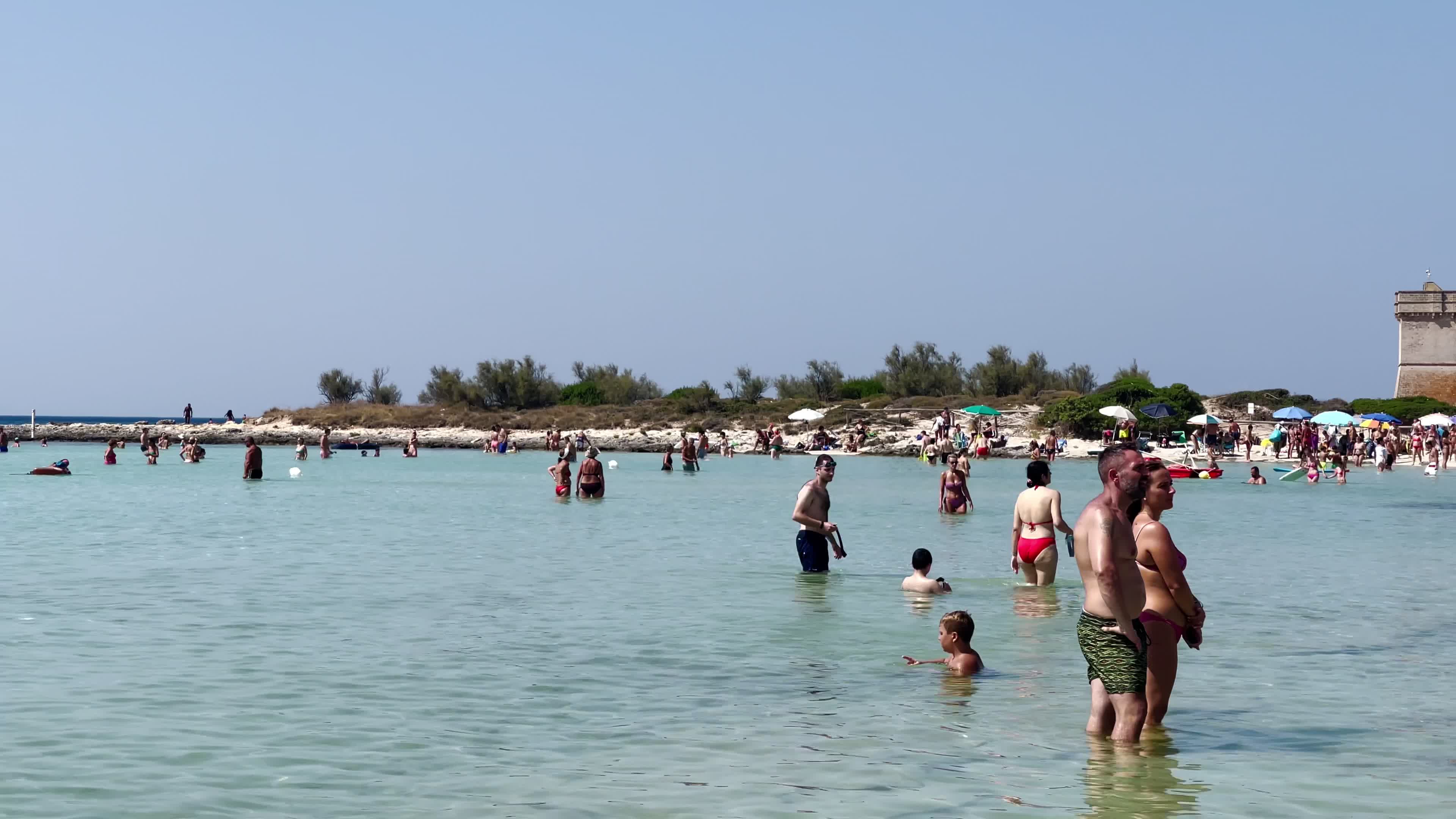 Porto Cesareo Beach In Italy