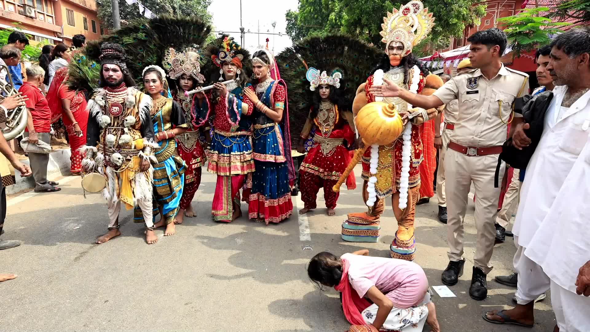 Lakhi Pad Yatra In Jaipur