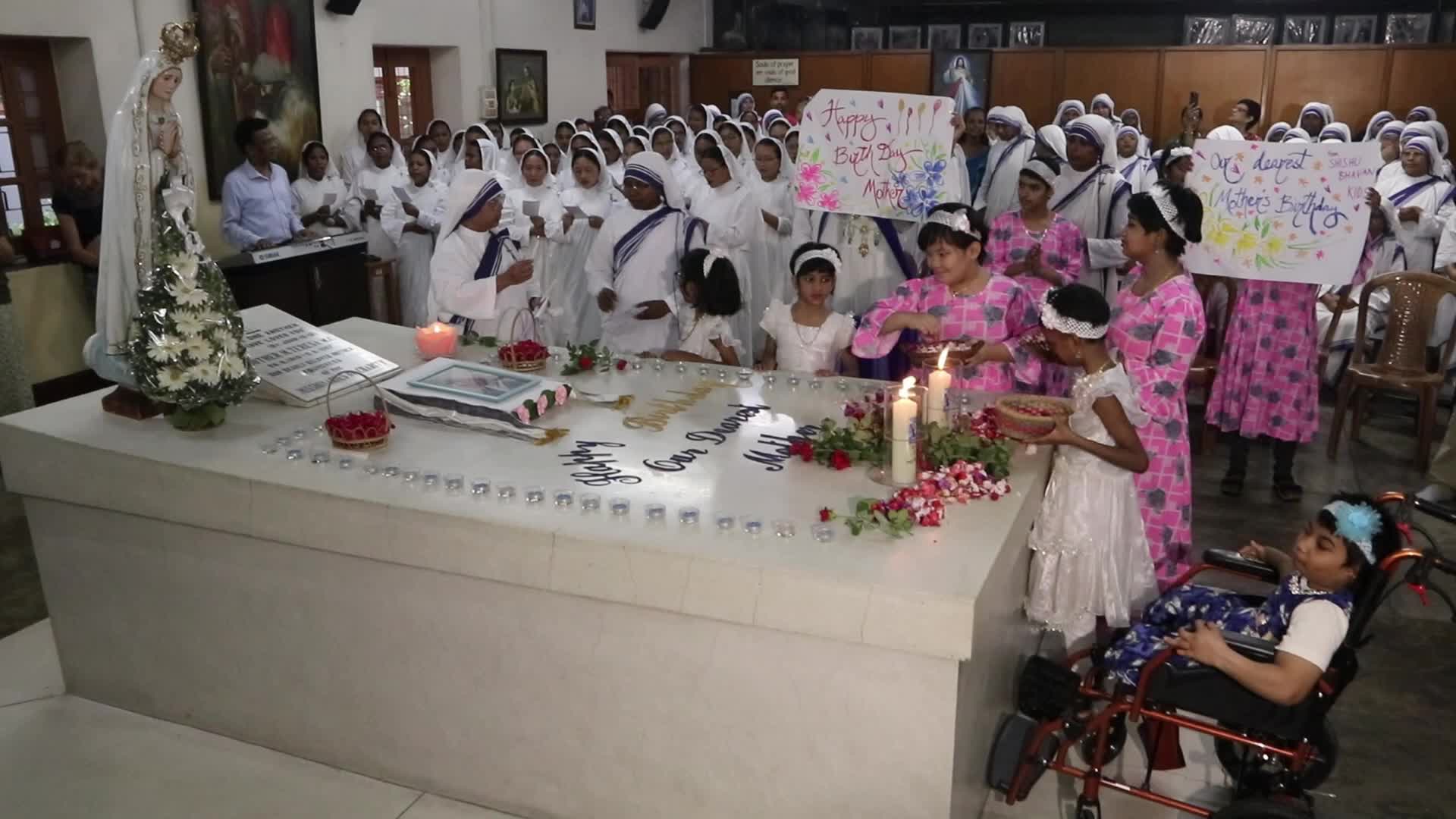 113th birthday celebration of Saint Teresa in Kolkata