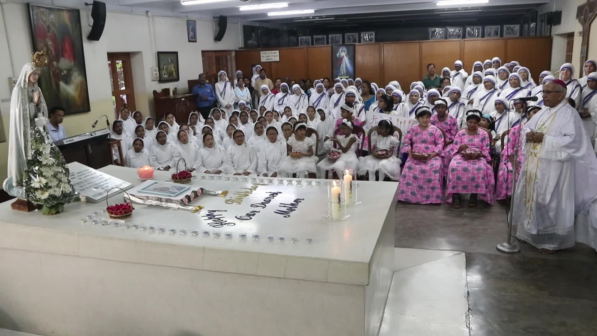 113th birthday celebration of Saint Teresa in Kolkata