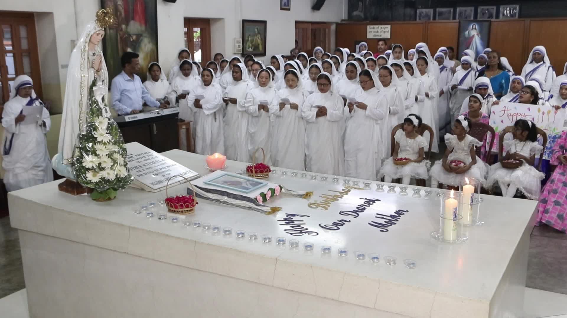 113th birthday celebration of Saint Teresa in Kolkata