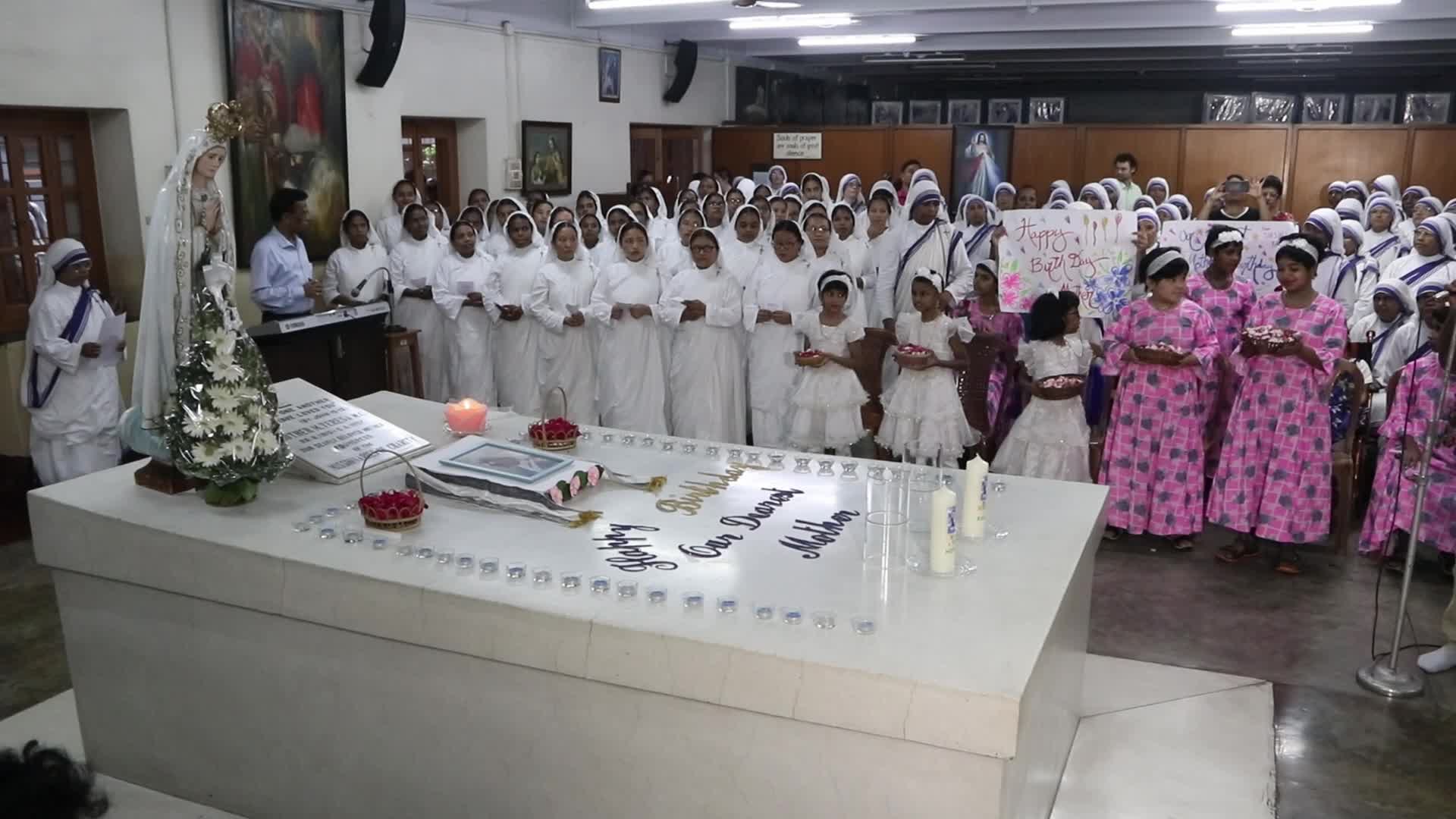 113th birthday celebration of Saint Teresa in Kolkata