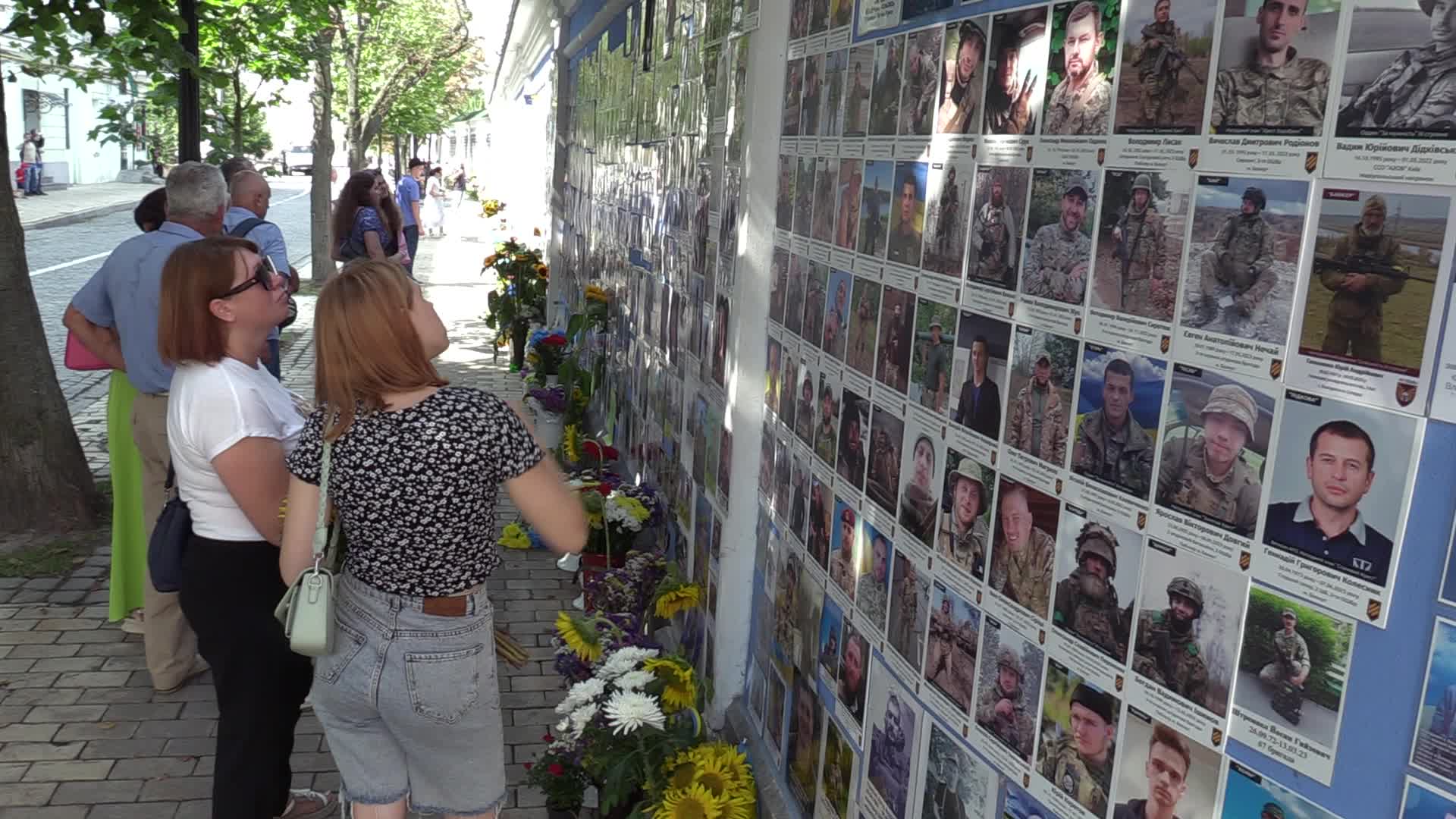 Day of Remembrance of the Defenders of Ukraine in Kyiv, amid Russia's invasion of Ukraine.
