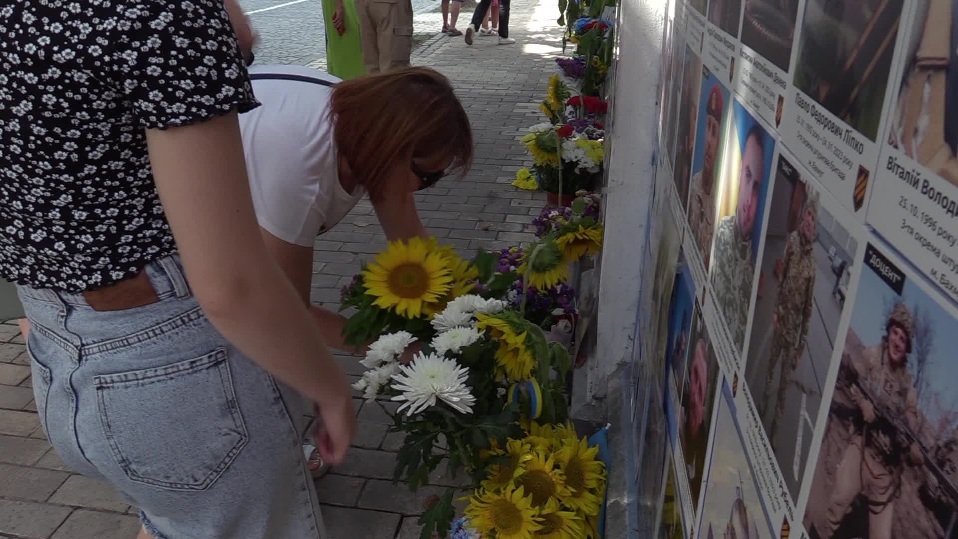 Day of Remembrance of the Defenders of Ukraine in Kyiv, amid Russia's invasion of Ukraine.