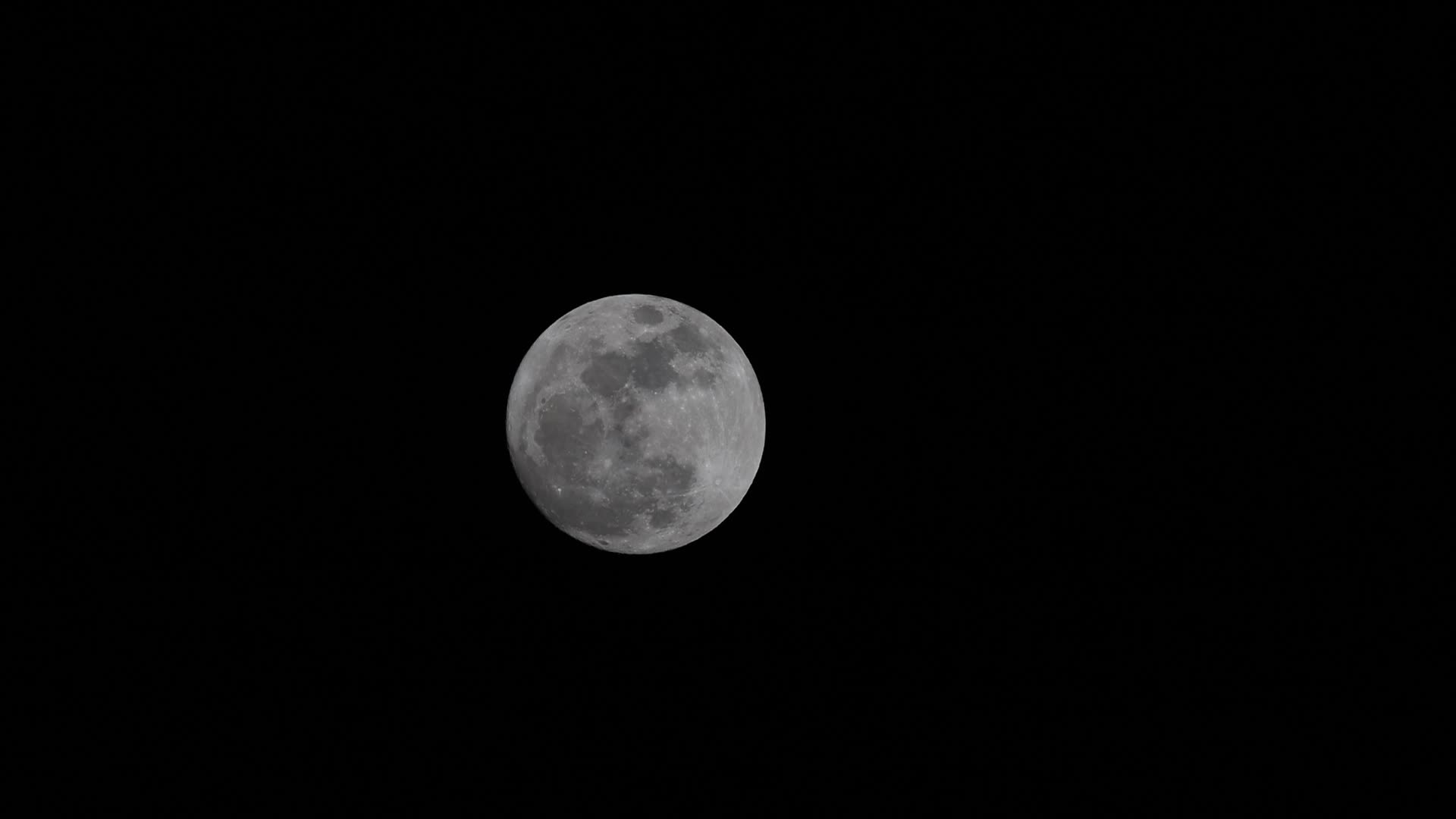 Blue Moon Rises Over Jakarta, Indonesia