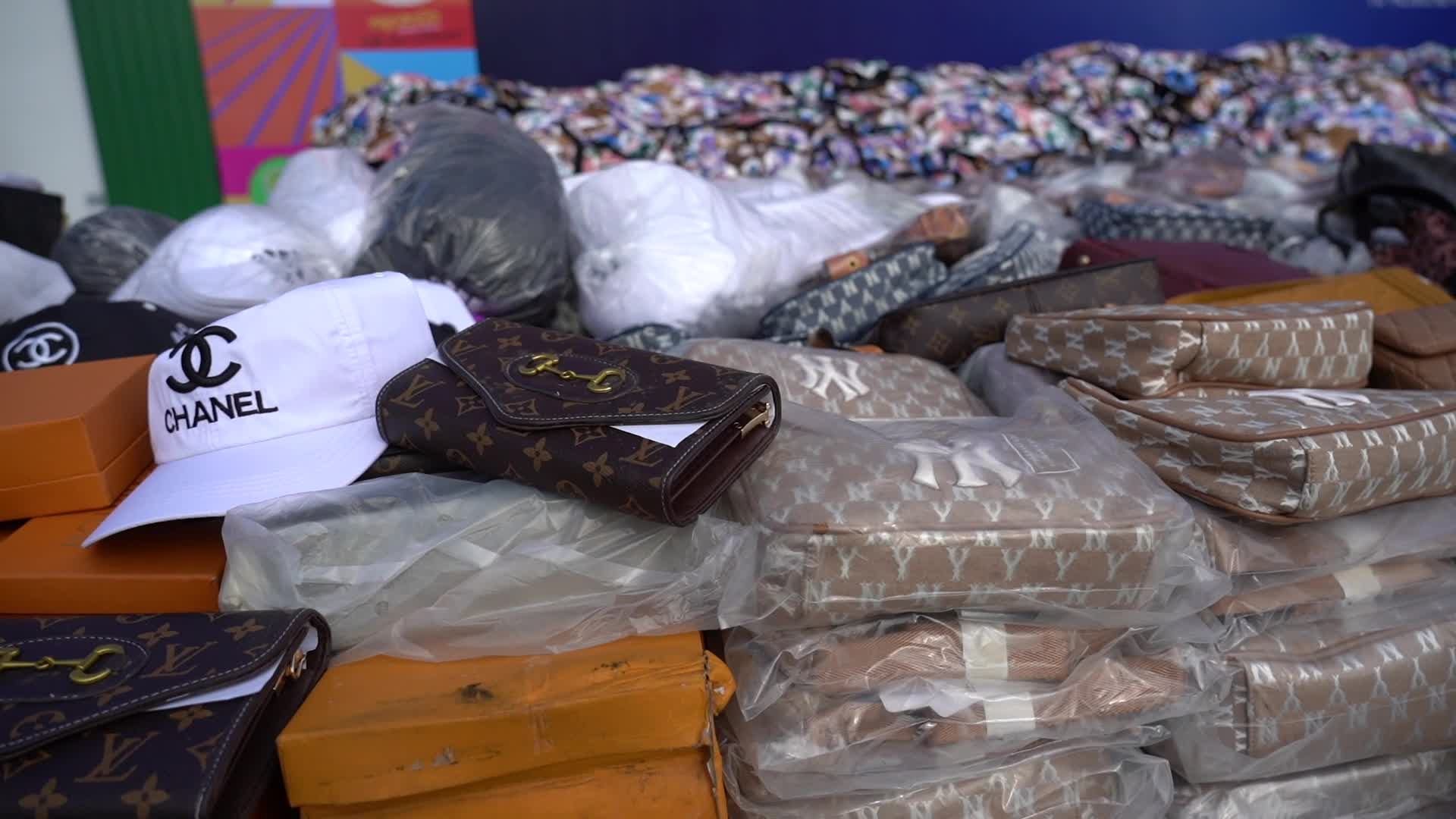 Thai Destruction of Confiscated Counterfeit and Pirated Goods.