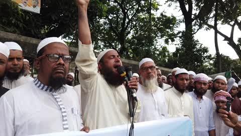 Hundreds protest in Dhaka over India's Kashmir stance