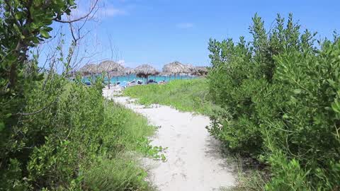 Sunny day in Varadero beach