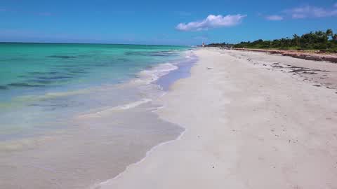 Sunny day in Varadero beach