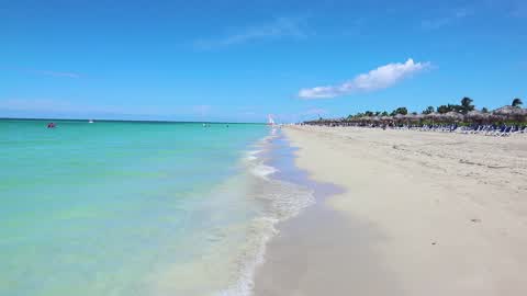 Sunny day in Varadero beach