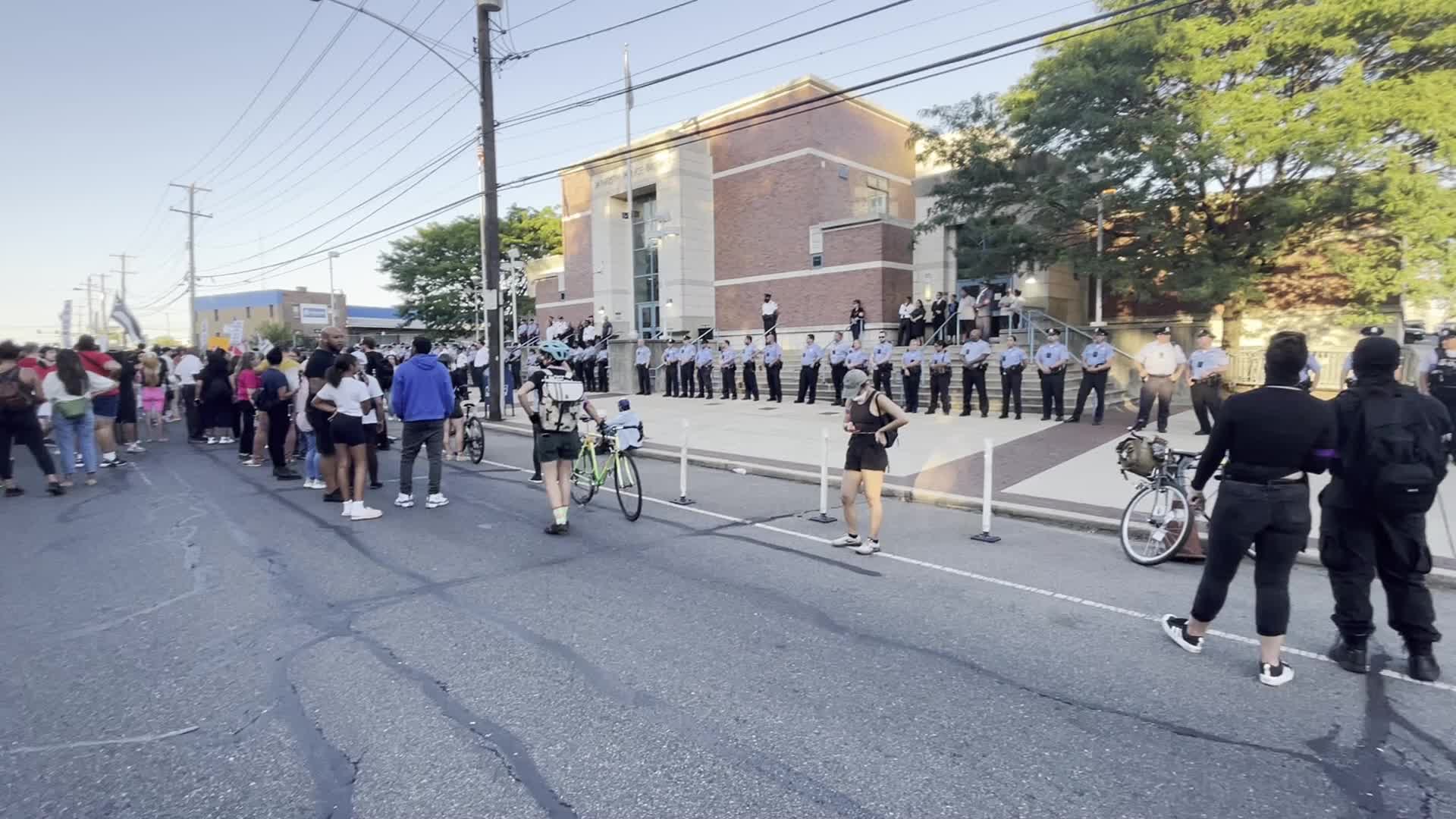 Protestors Demands Justice for Eddy Irizarry during Police Accountability Protest in Philadelphia, PA