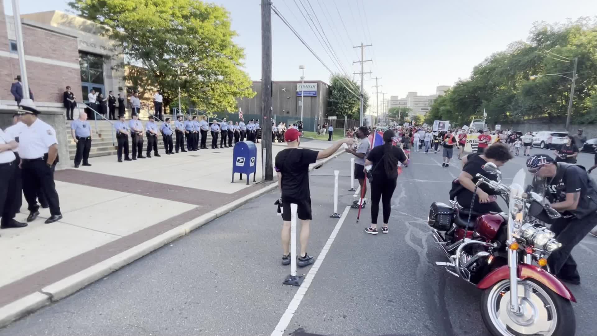 Protestors Demands Justice for Eddy Irizarry during Police Accountability Protest in Philadelphia, PA