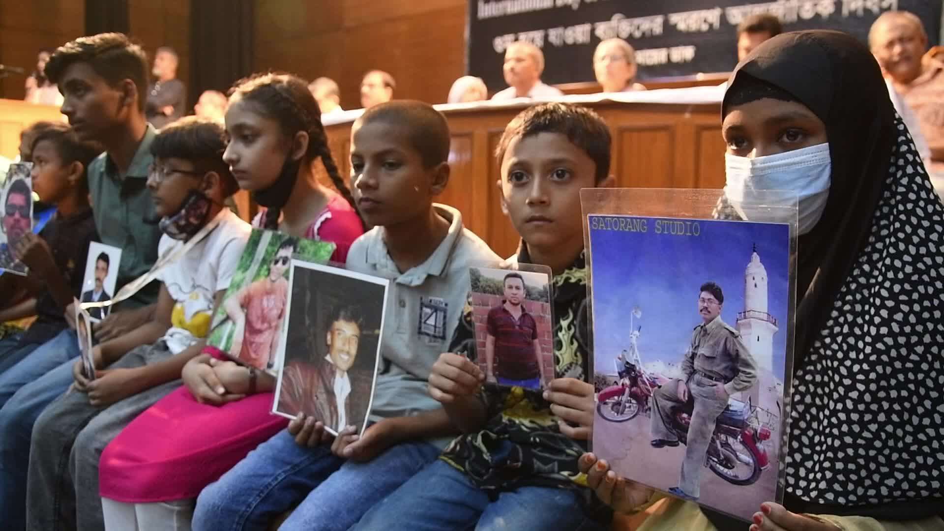 International Day of Remembrance for Enforced Disappearances in Dhaka 