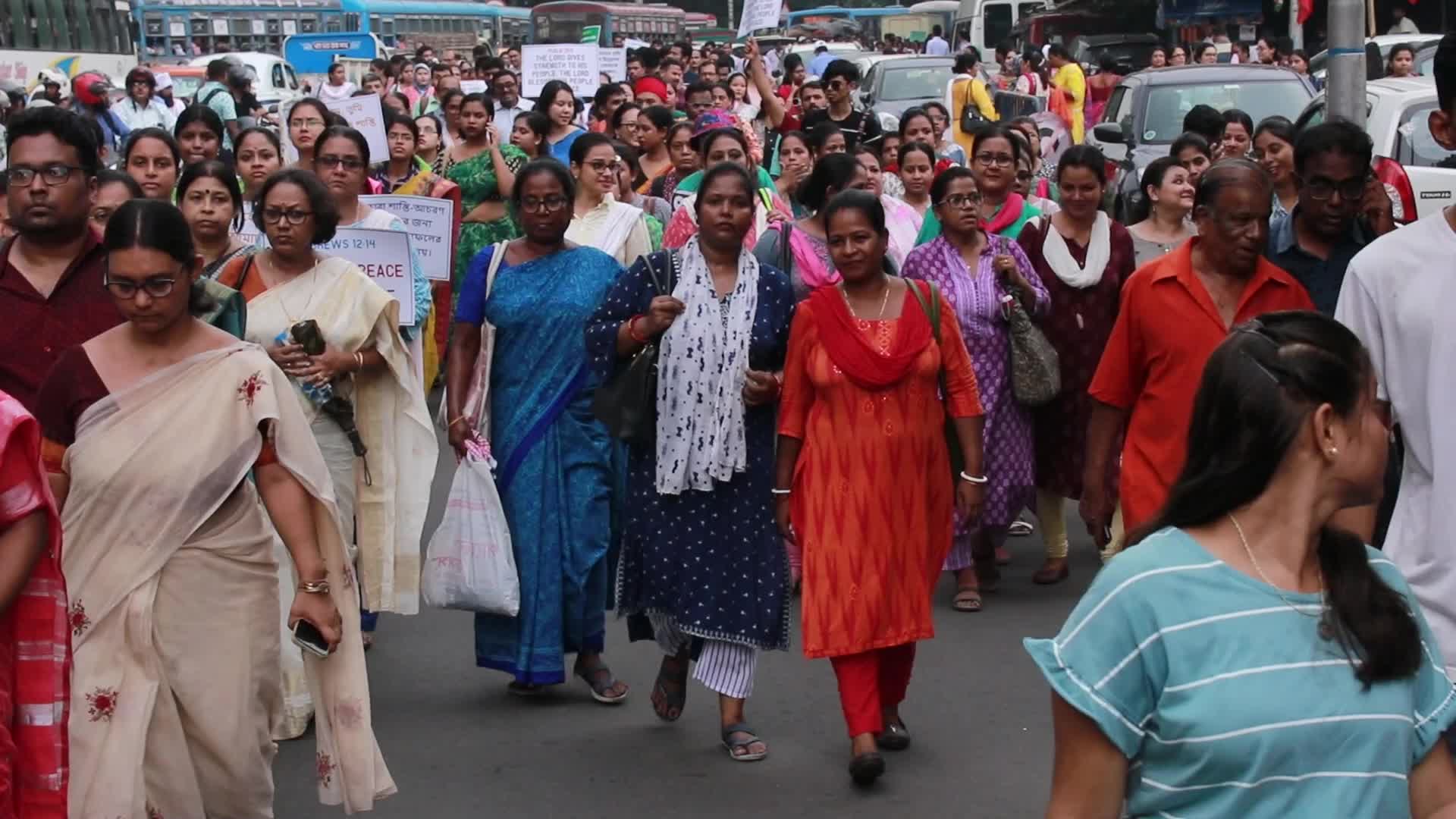 Protest In Kolkata, India