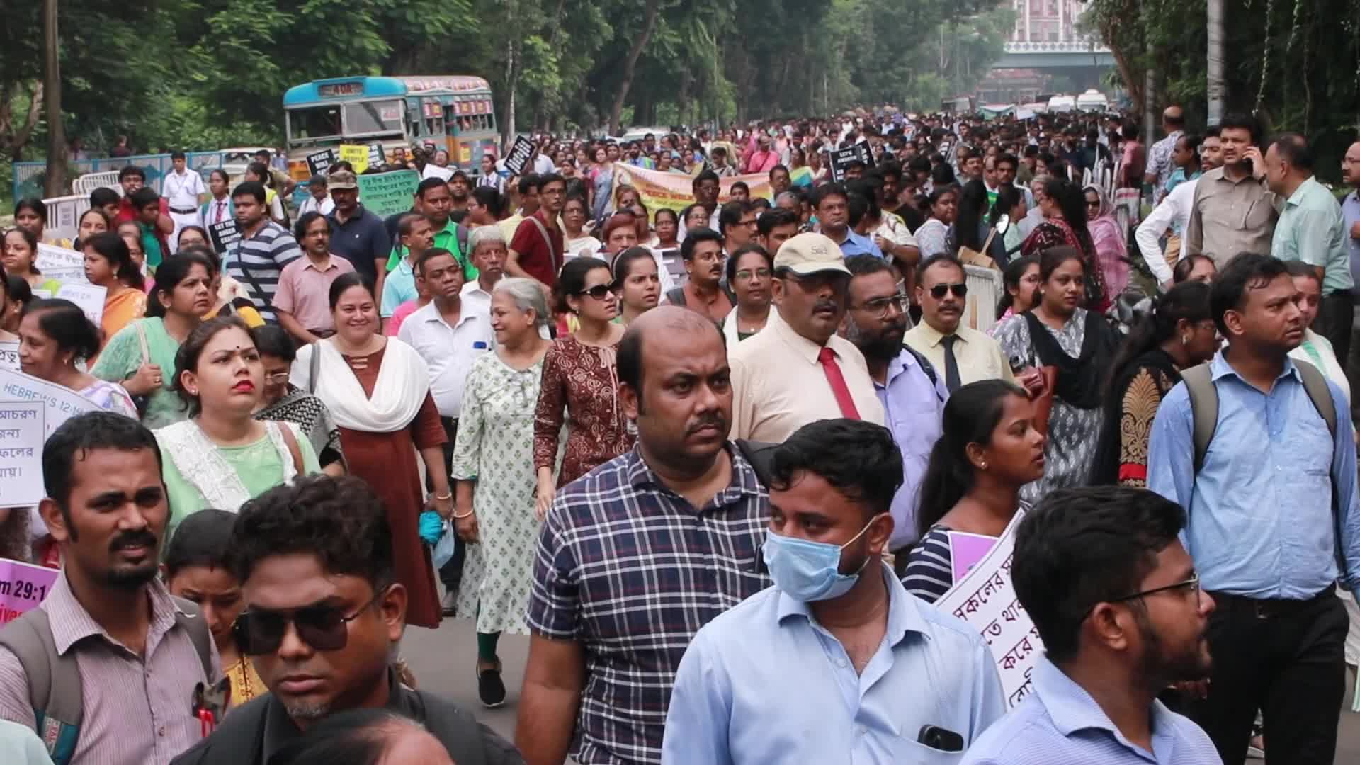 Protest In Kolkata, India