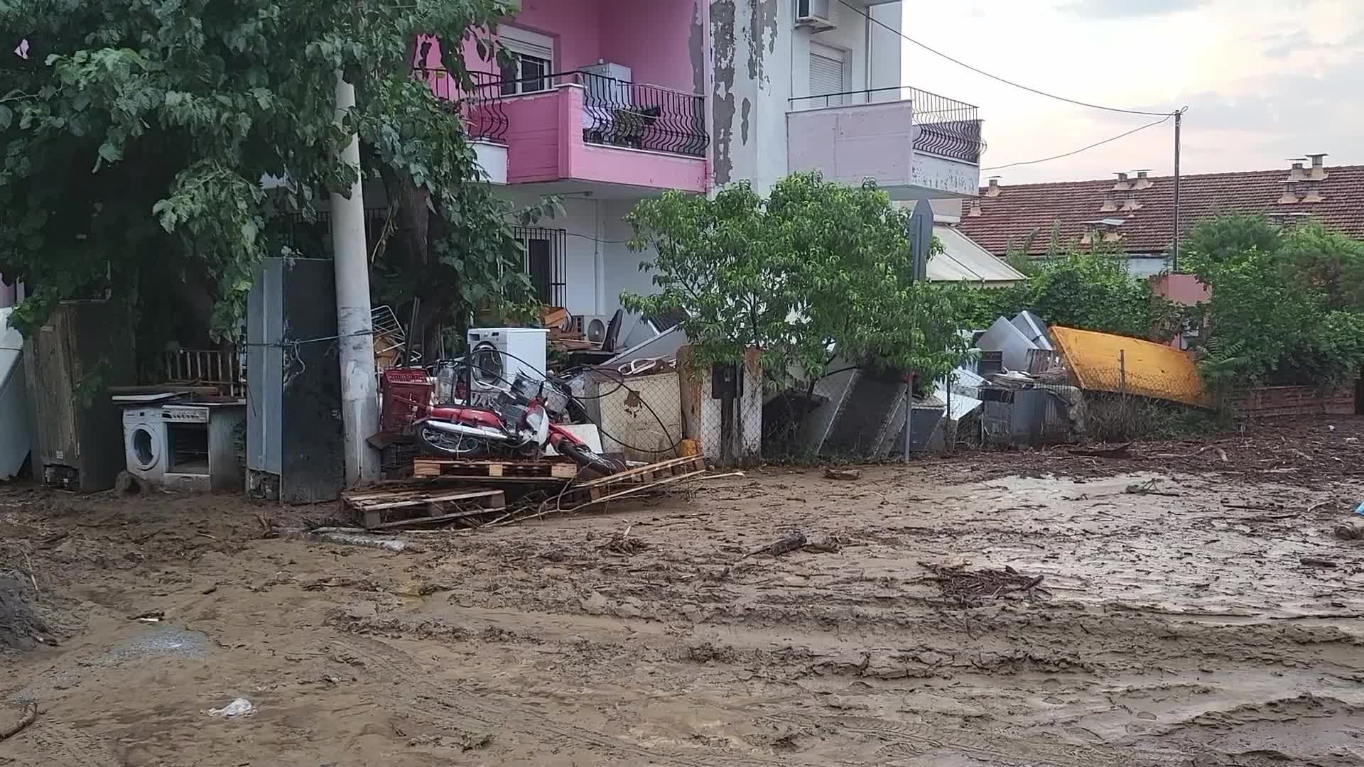 City of Volos hit by record rain and flash floods