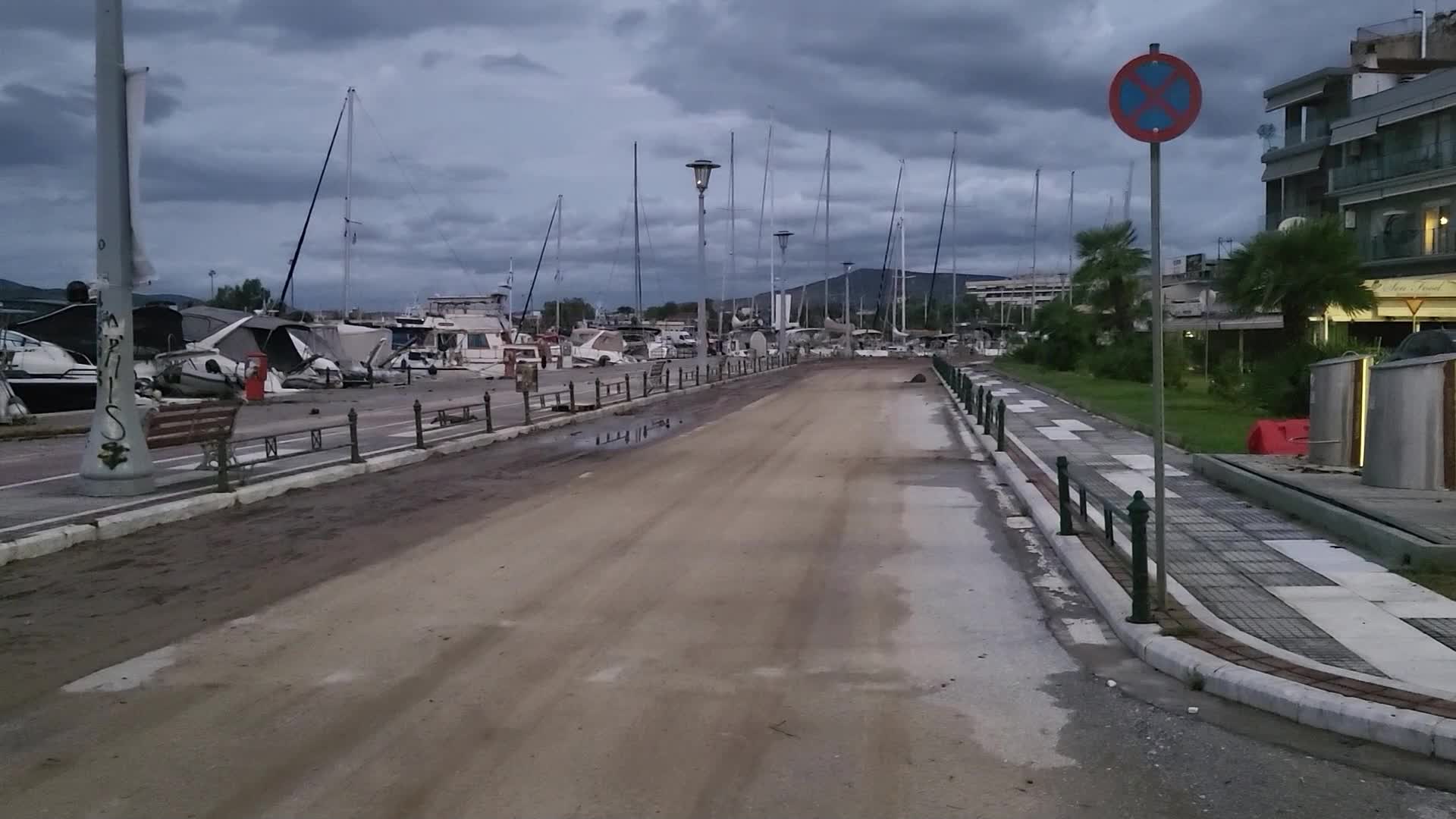 City of Volos hit by record rain and flash floods