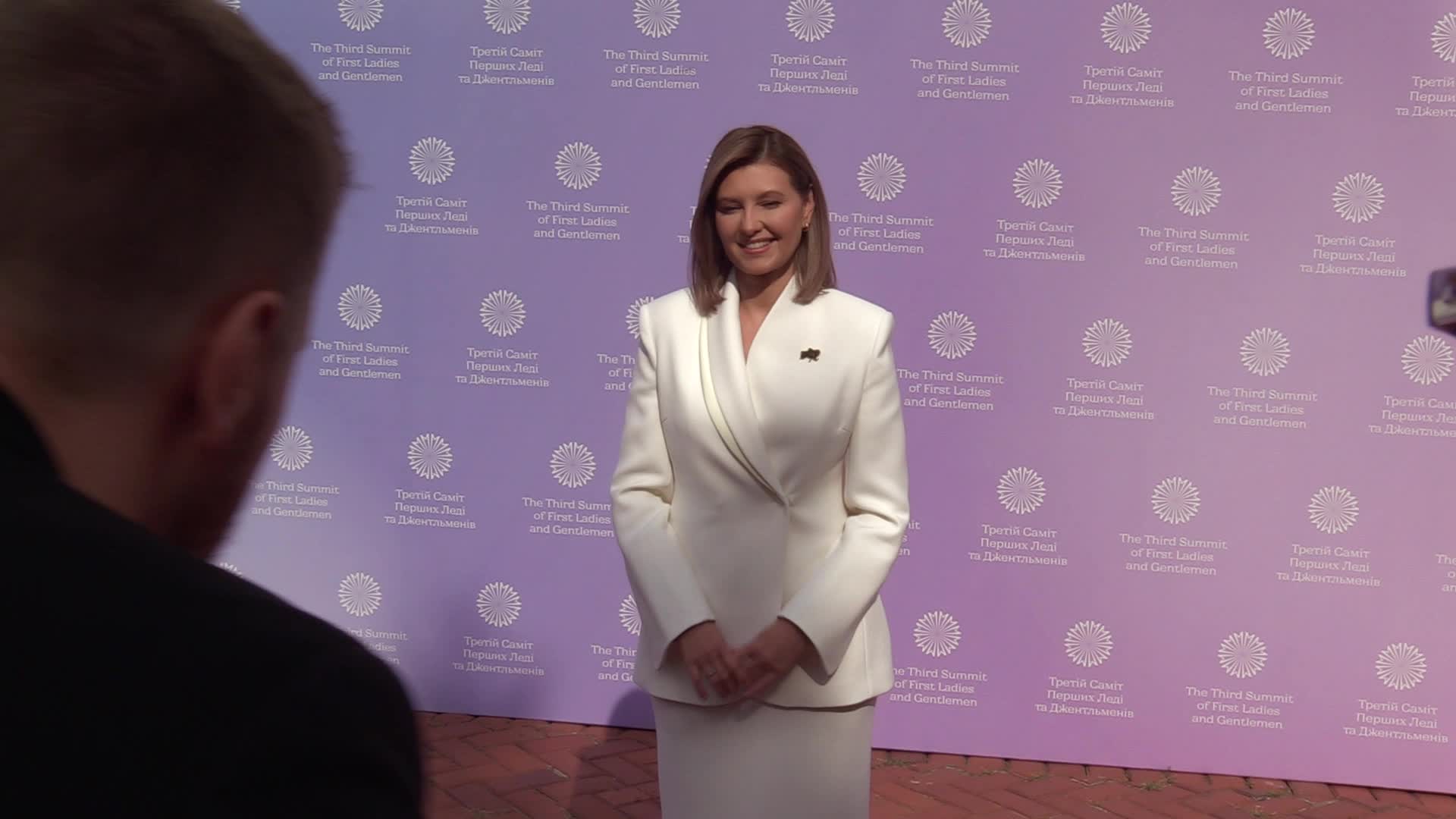 The Third Summit of First Ladies and Gentlemen in Kyiv, amid Russia's invasion of Ukraine