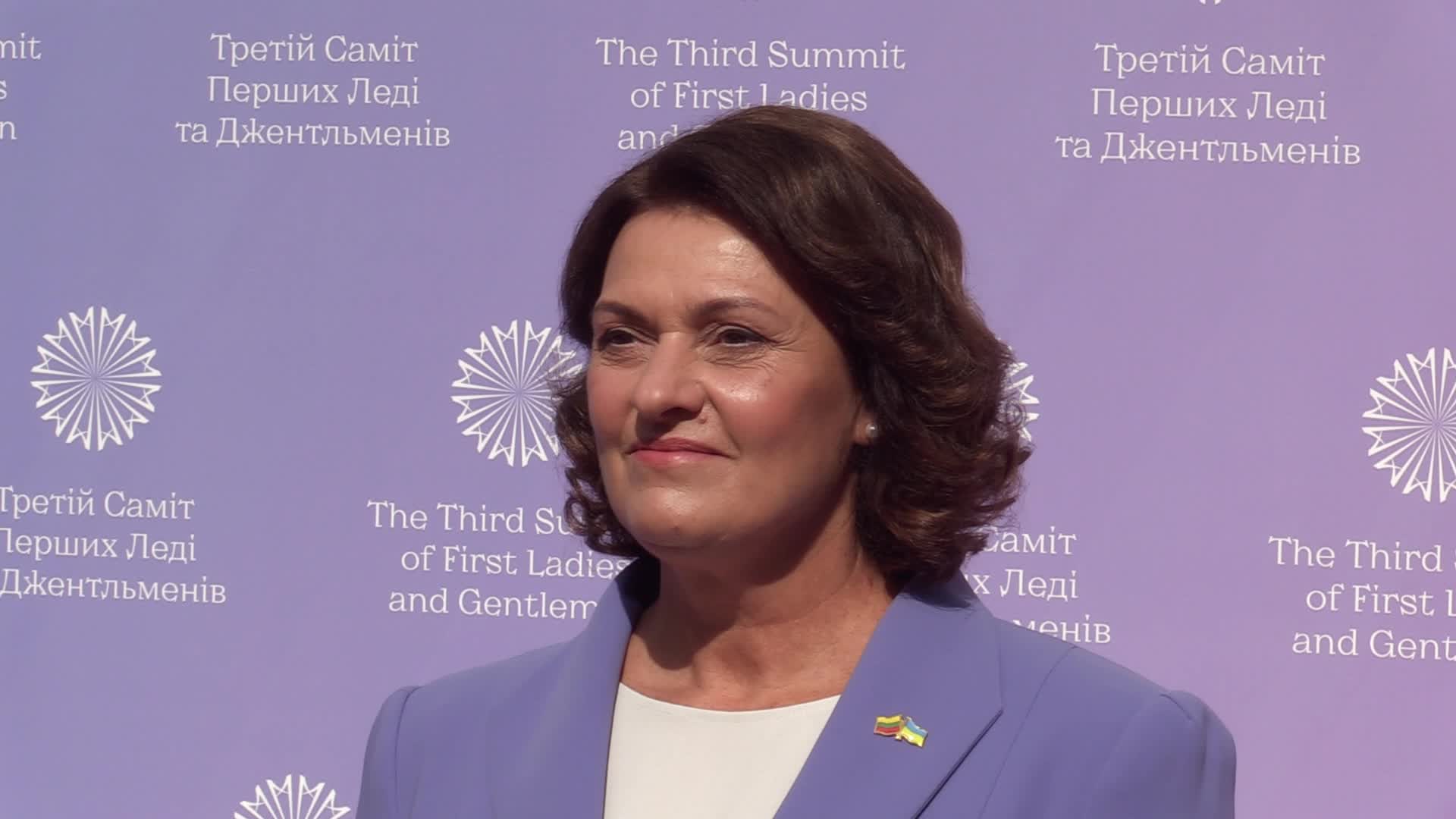 The Third Summit of First Ladies and Gentlemen in Kyiv, amid Russia's invasion of Ukraine