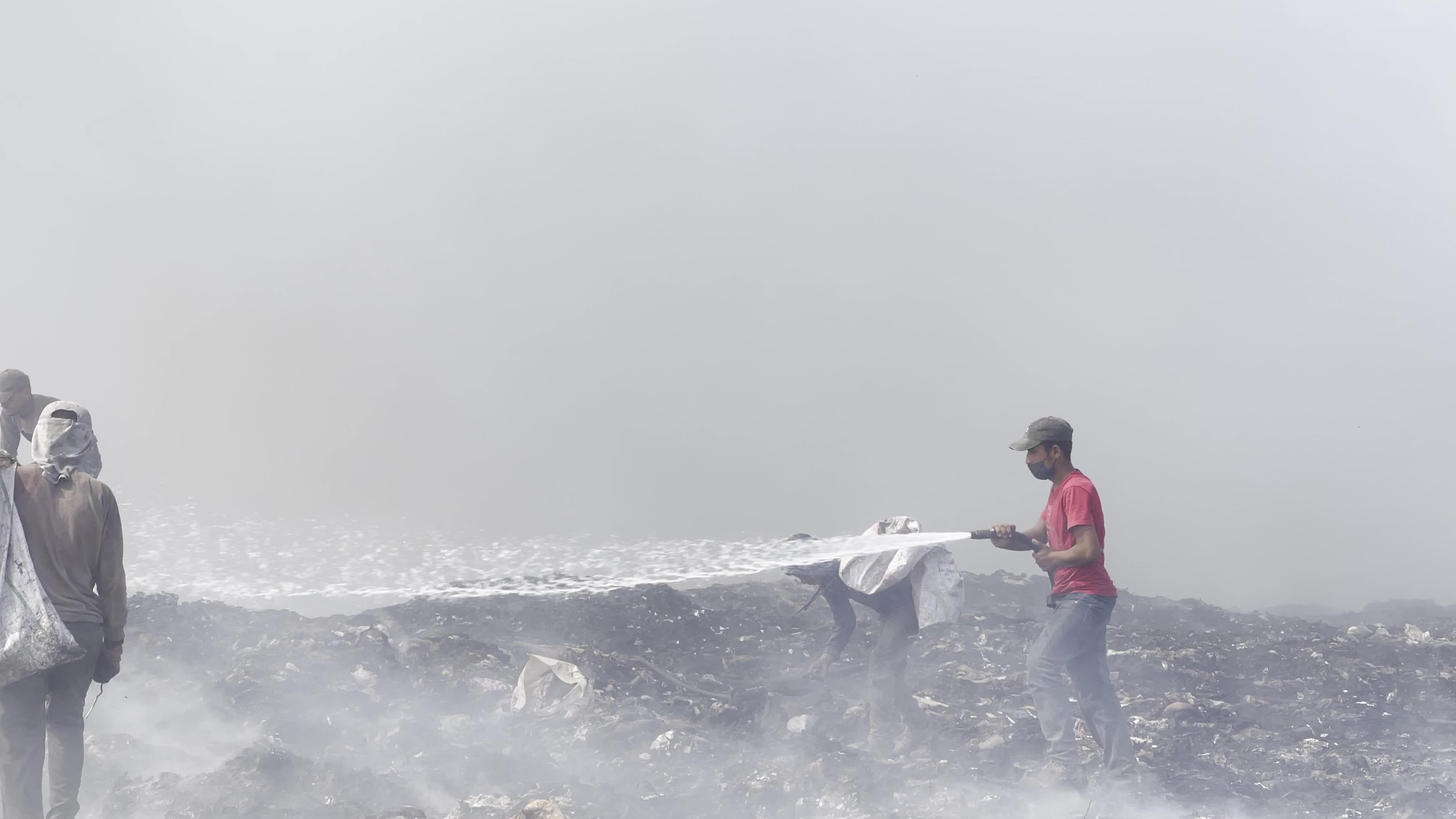 Waste Dump In Gaza, Palestine