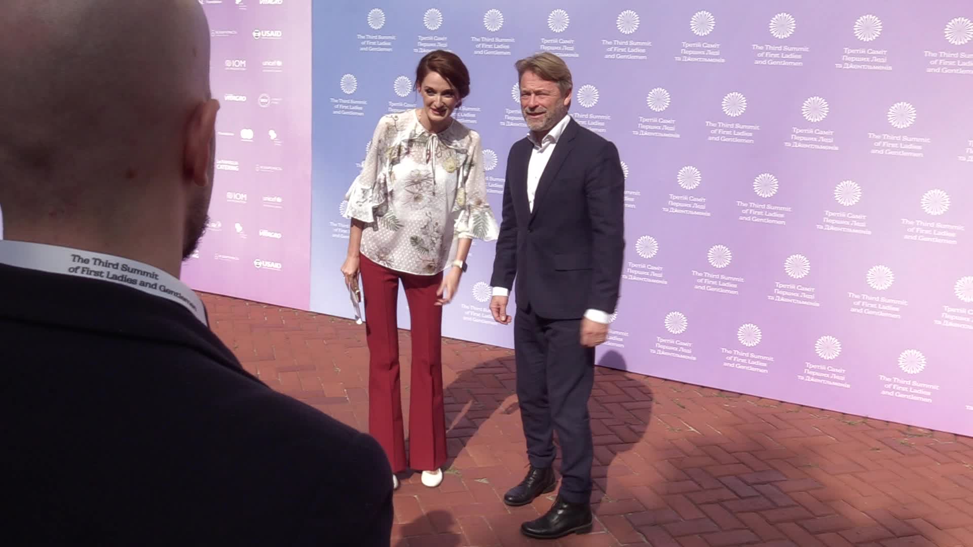 The Third Summit of First Ladies and Gentlemen in Kyiv, amid Russia's invasion of Ukraine
