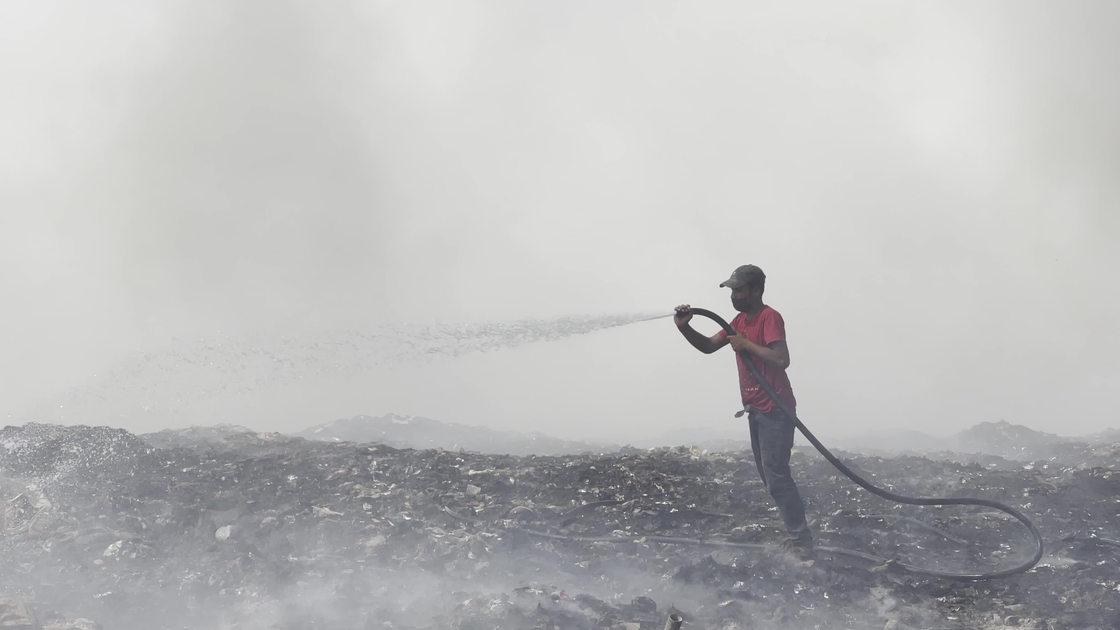 Waste Dump In Gaza, Palestine