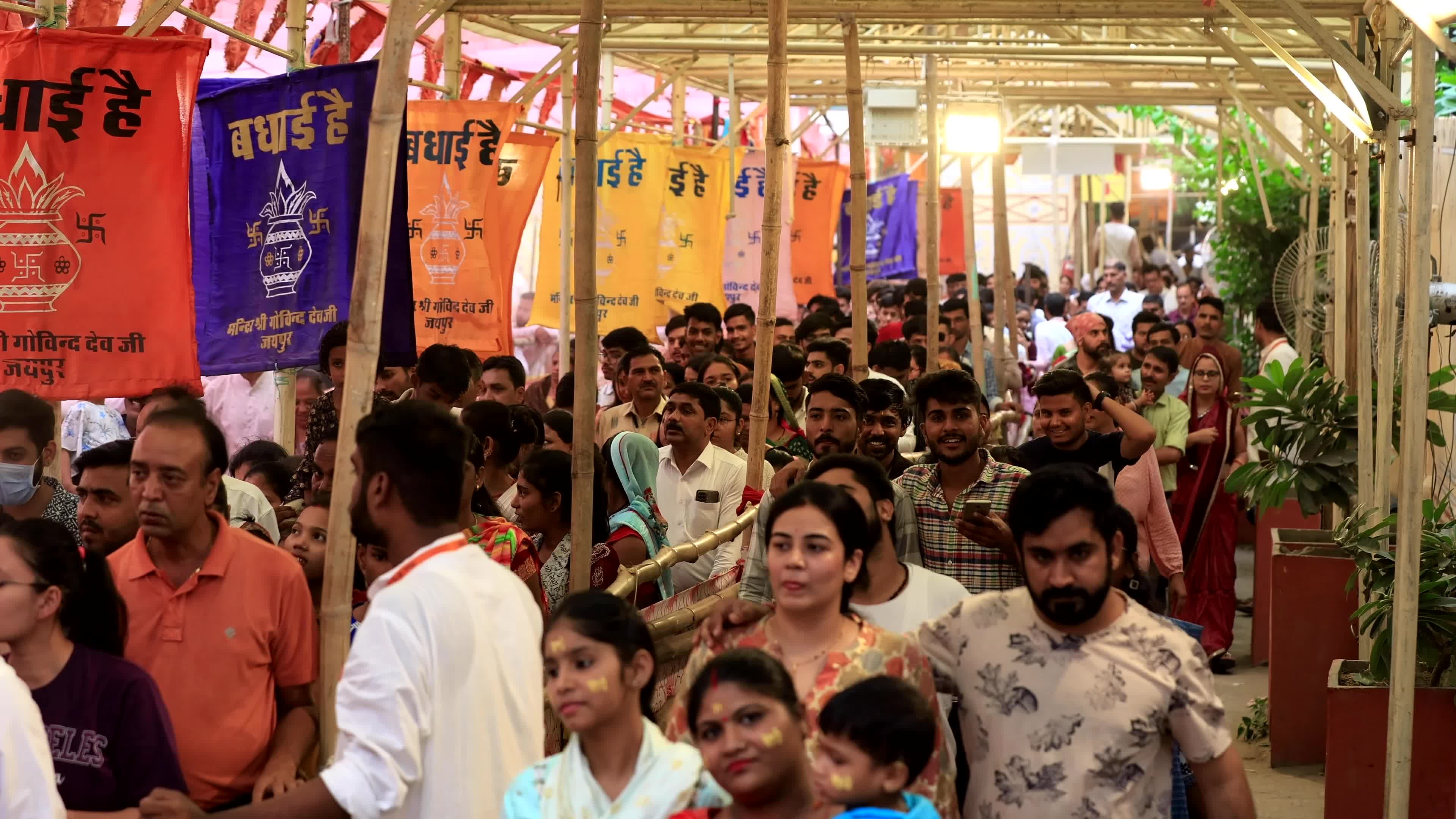 Krishna Janmashtami Celebration At Govind Dev Ji Temple in Jaipur