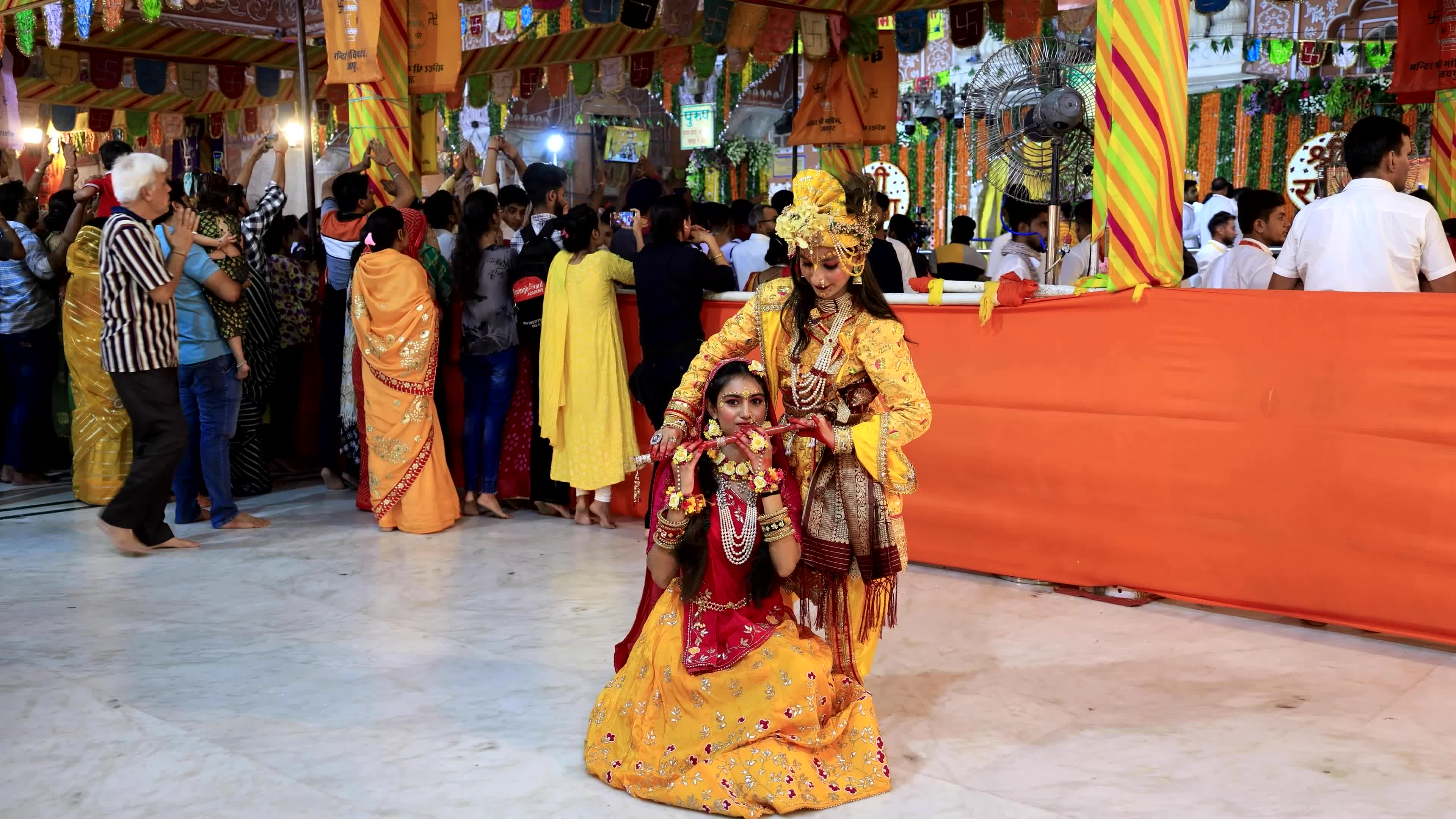 Krishna Janmashtami Celebration At Govind Dev Ji Temple in Jaipur