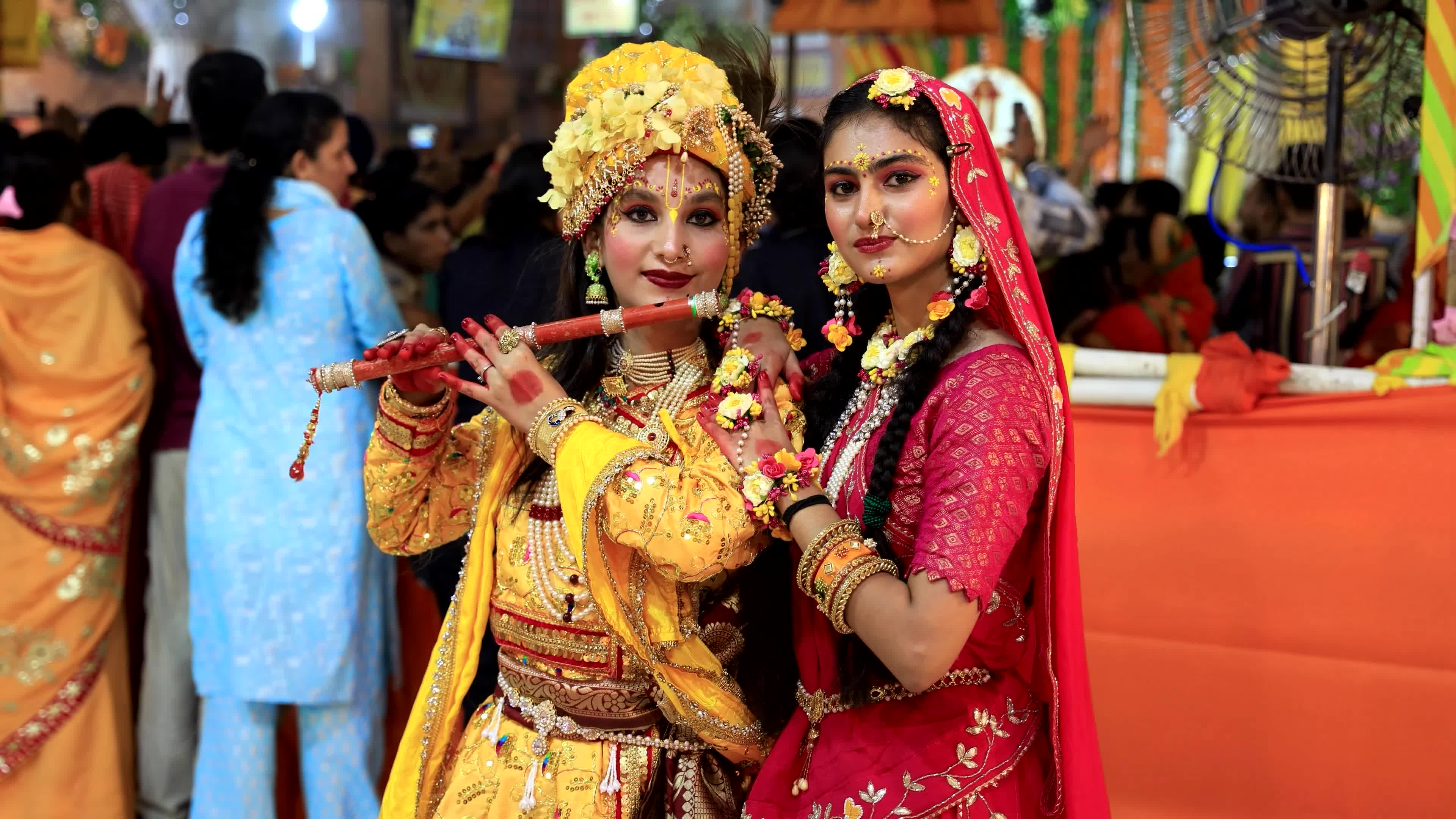 Krishna Janmashtami Celebration At Govind Dev Ji Temple in Jaipur