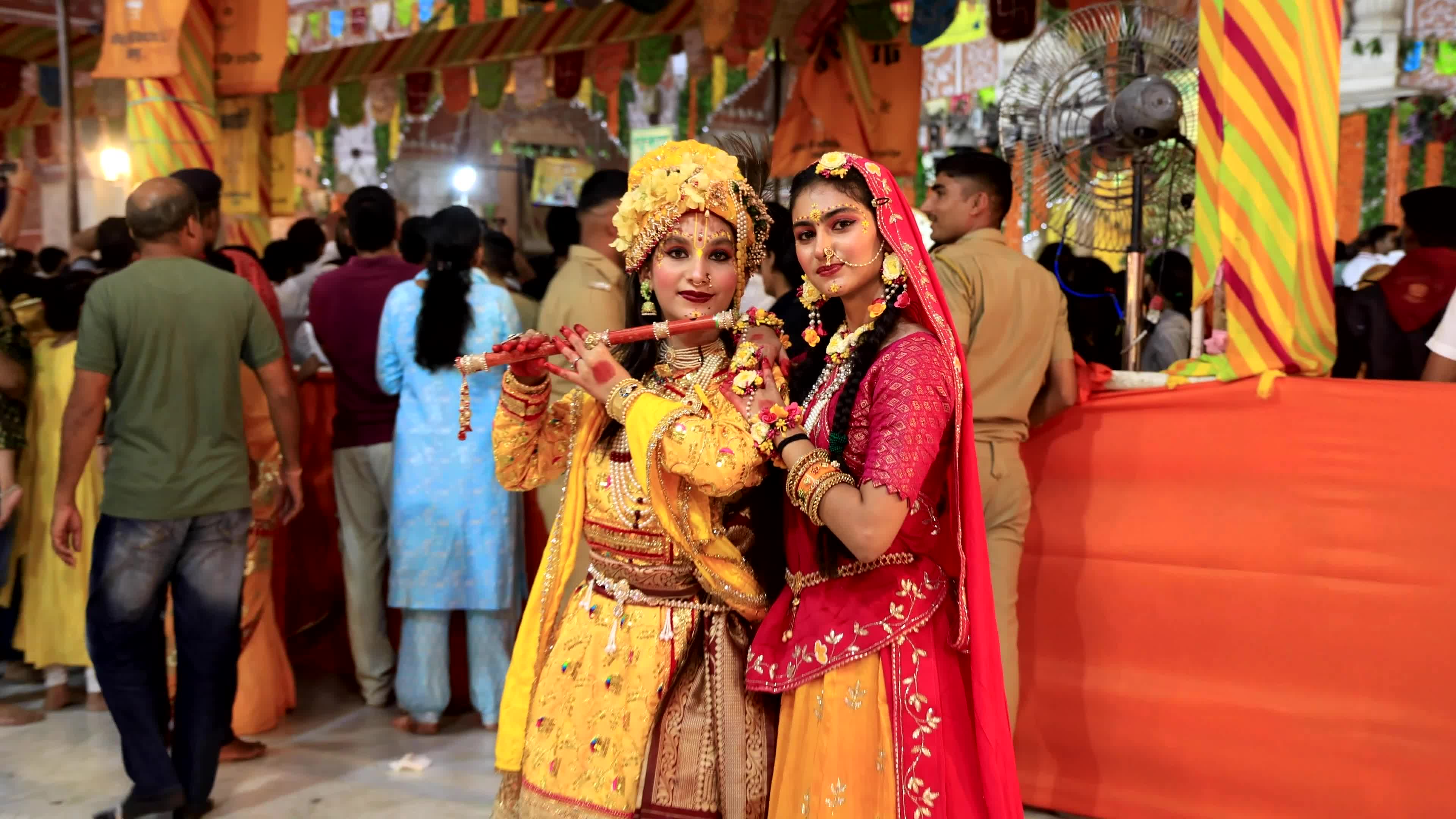 Krishna Janmashtami Celebration At Govind Dev Ji Temple in Jaipur
