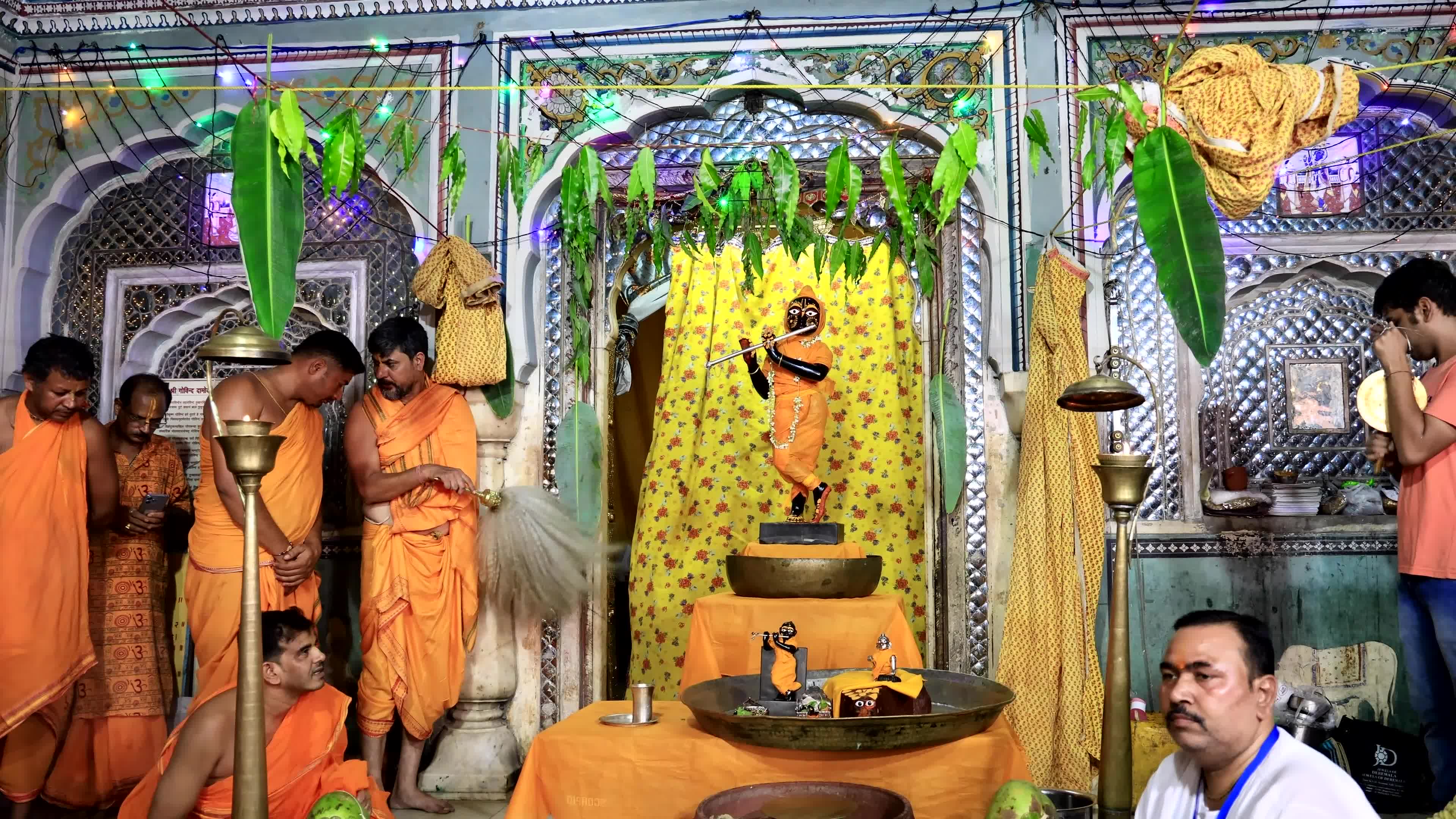 Krishna Janmashtami Celebration At Radha Damodar Ji Temple in Jaipur