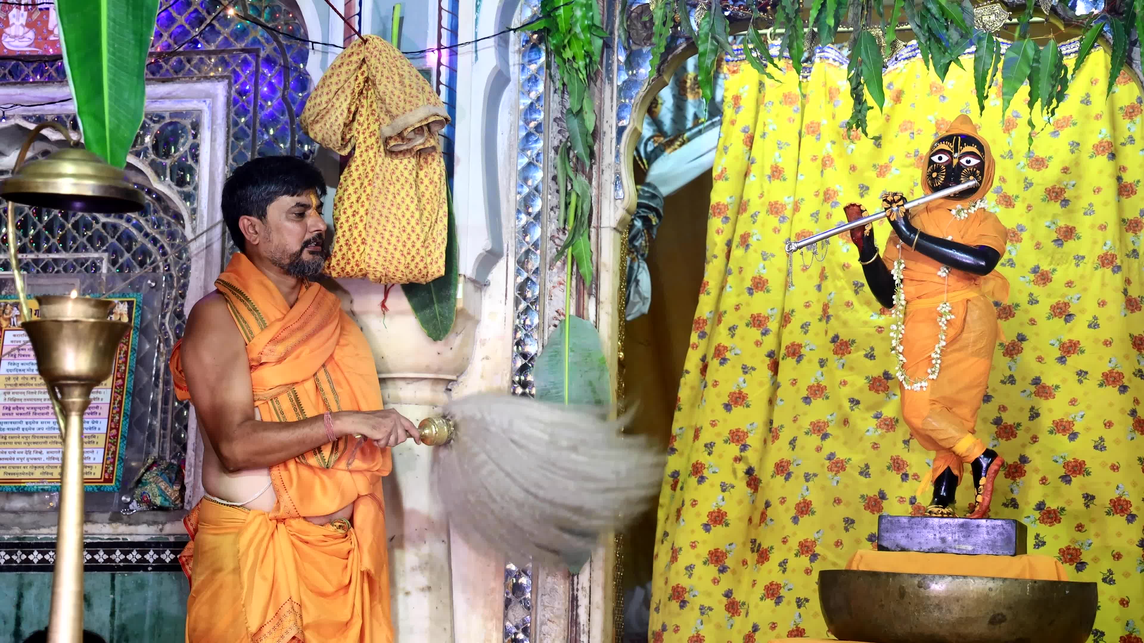 Krishna Janmashtami Celebration At Radha Damodar Ji Temple in Jaipur