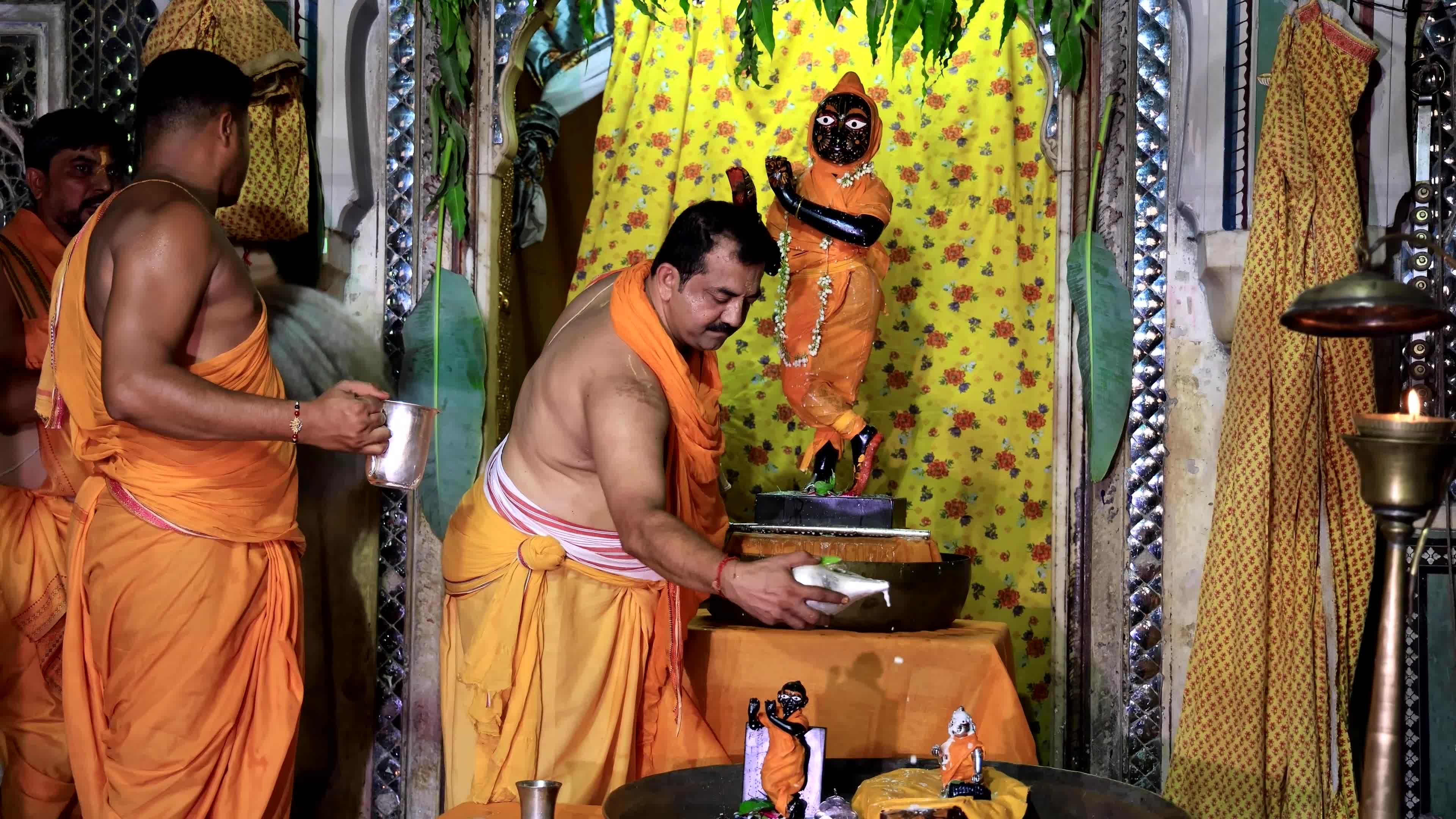 Krishna Janmashtami Celebration At Radha Damodar Ji Temple in Jaipur