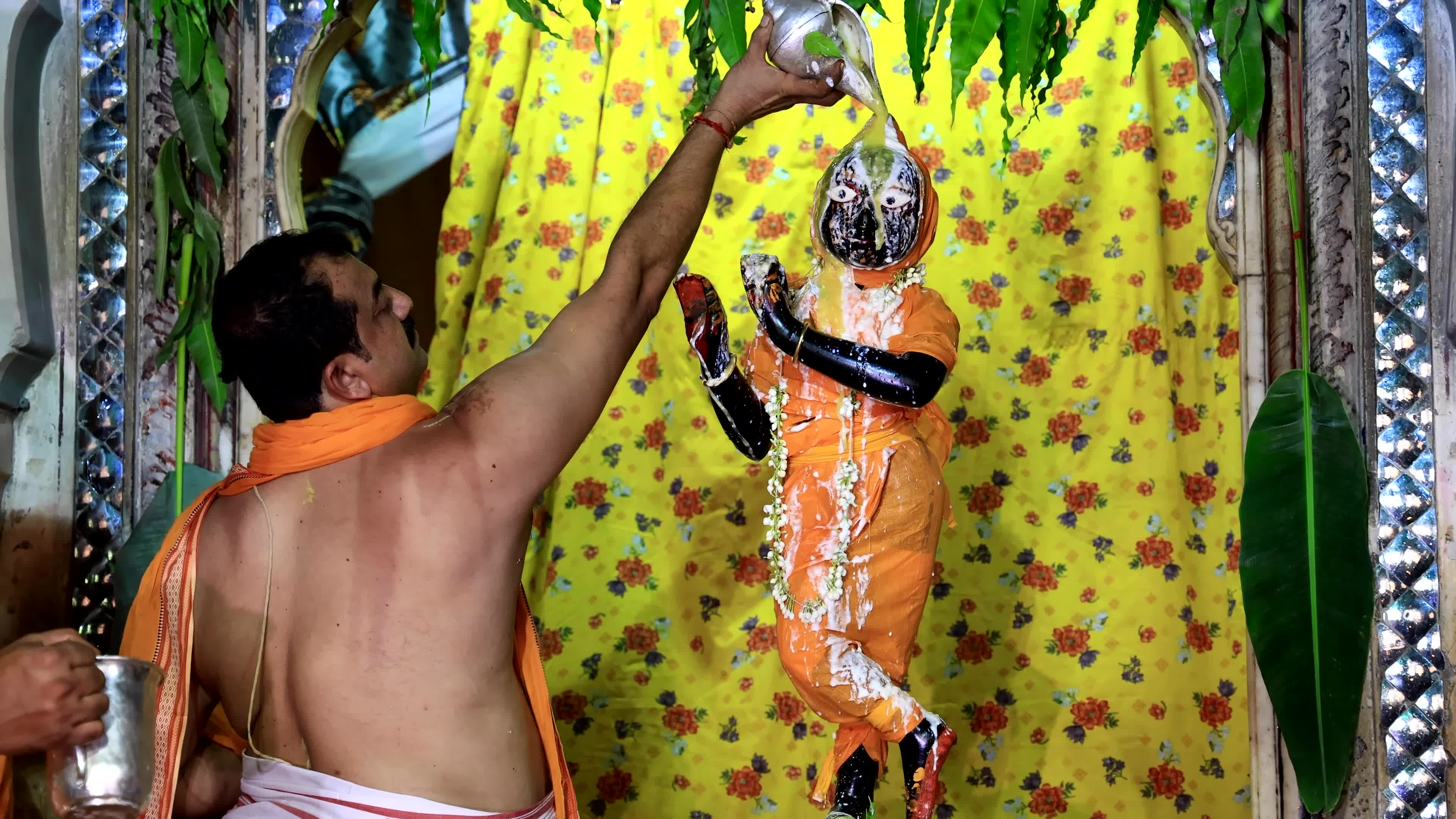 Krishna Janmashtami Celebration At Radha Damodar Ji Temple in Jaipur