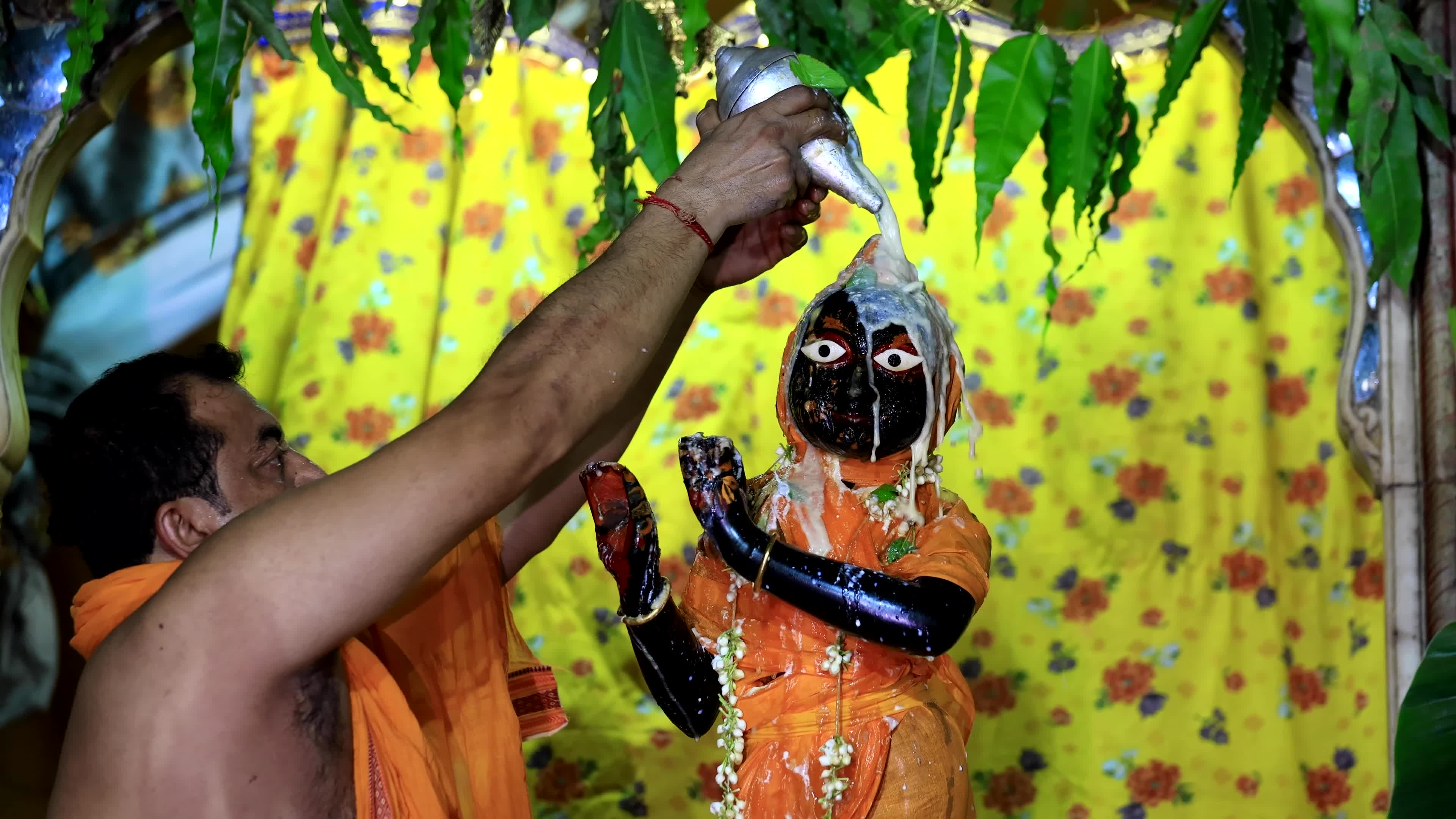 Krishna Janmashtami Celebration At Radha Damodar Ji Temple in Jaipur