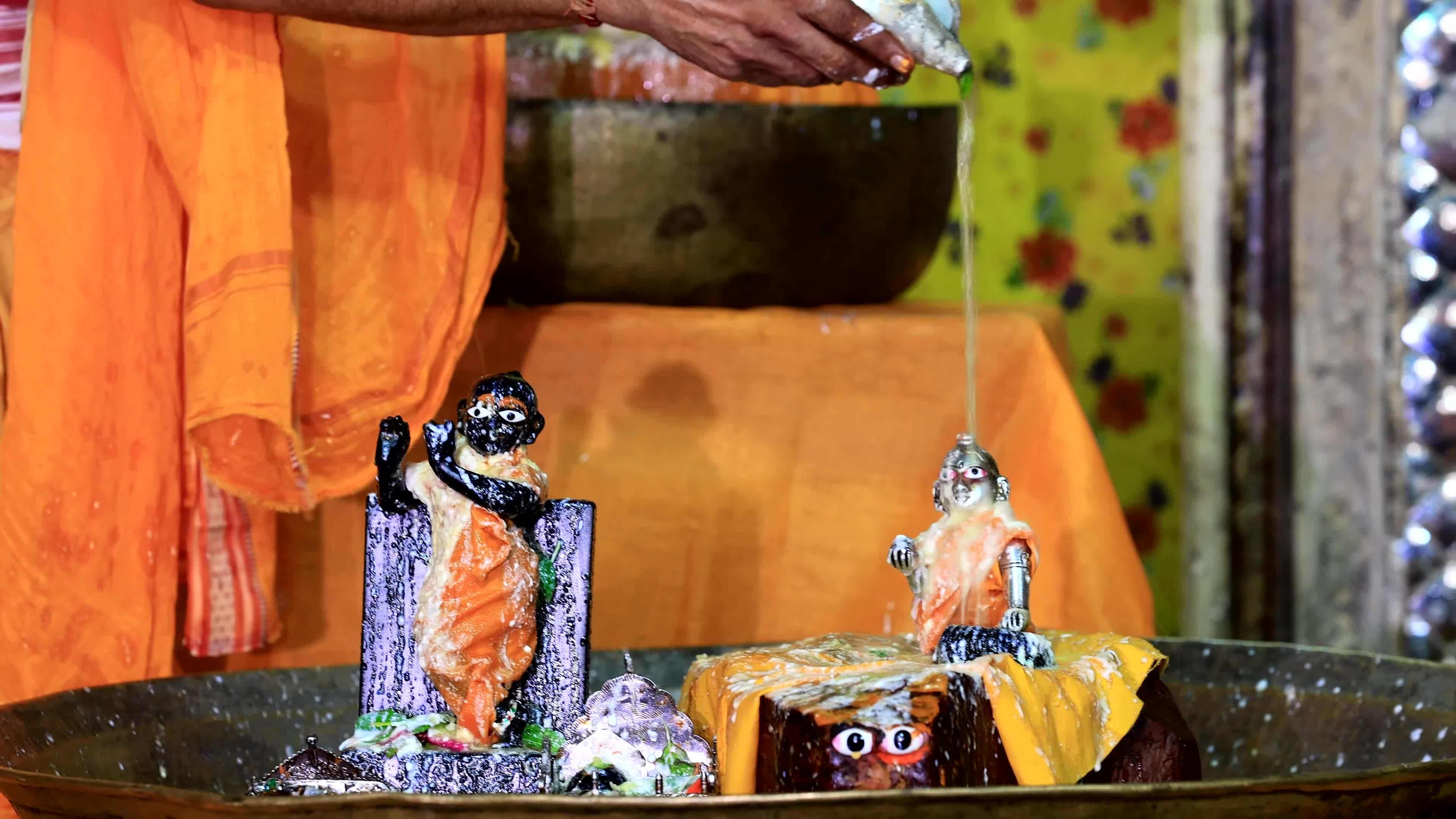 Krishna Janmashtami Celebration At Radha Damodar Ji Temple in Jaipur