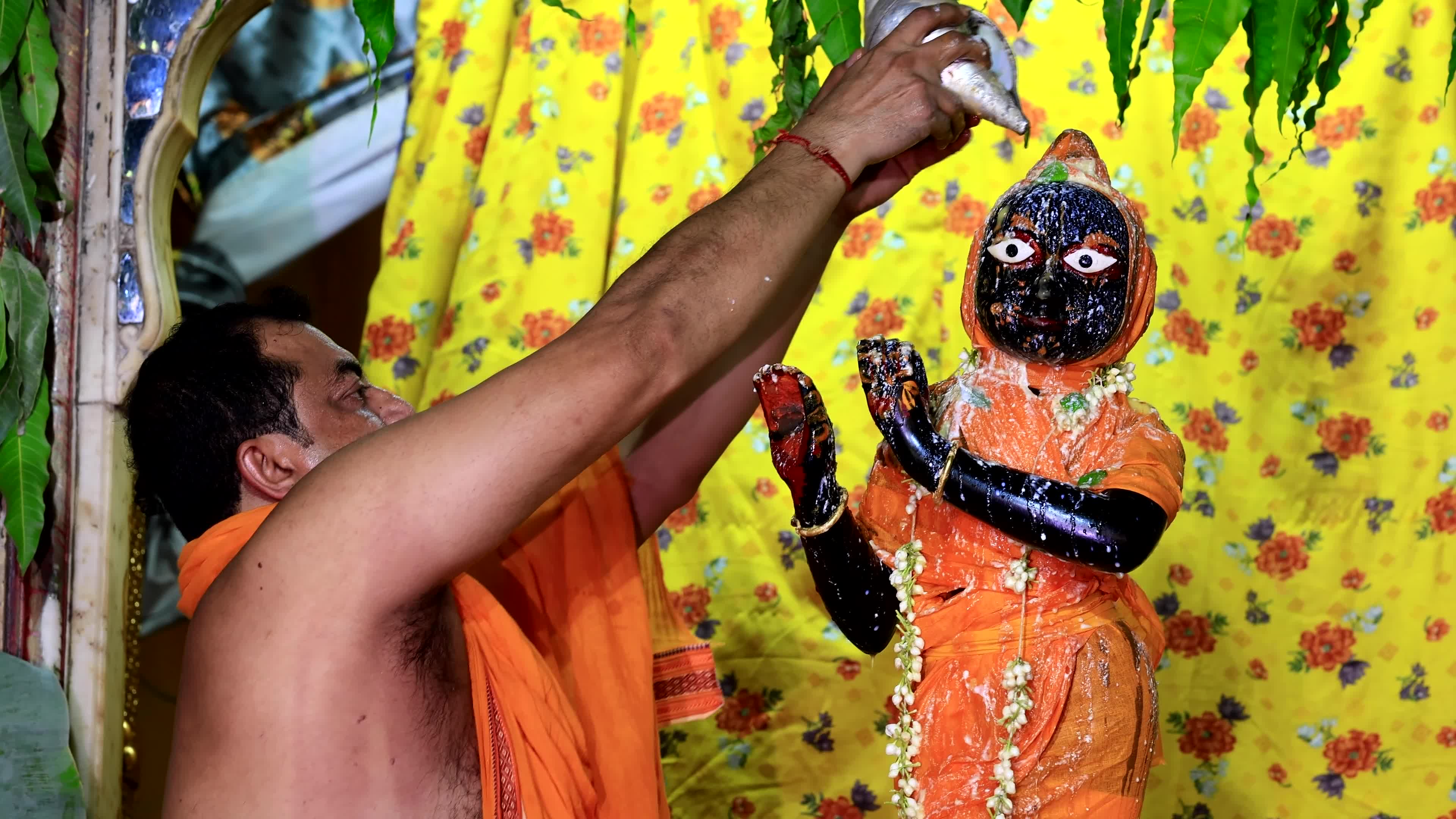 Krishna Janmashtami Celebration At Radha Damodar Ji Temple in Jaipur
