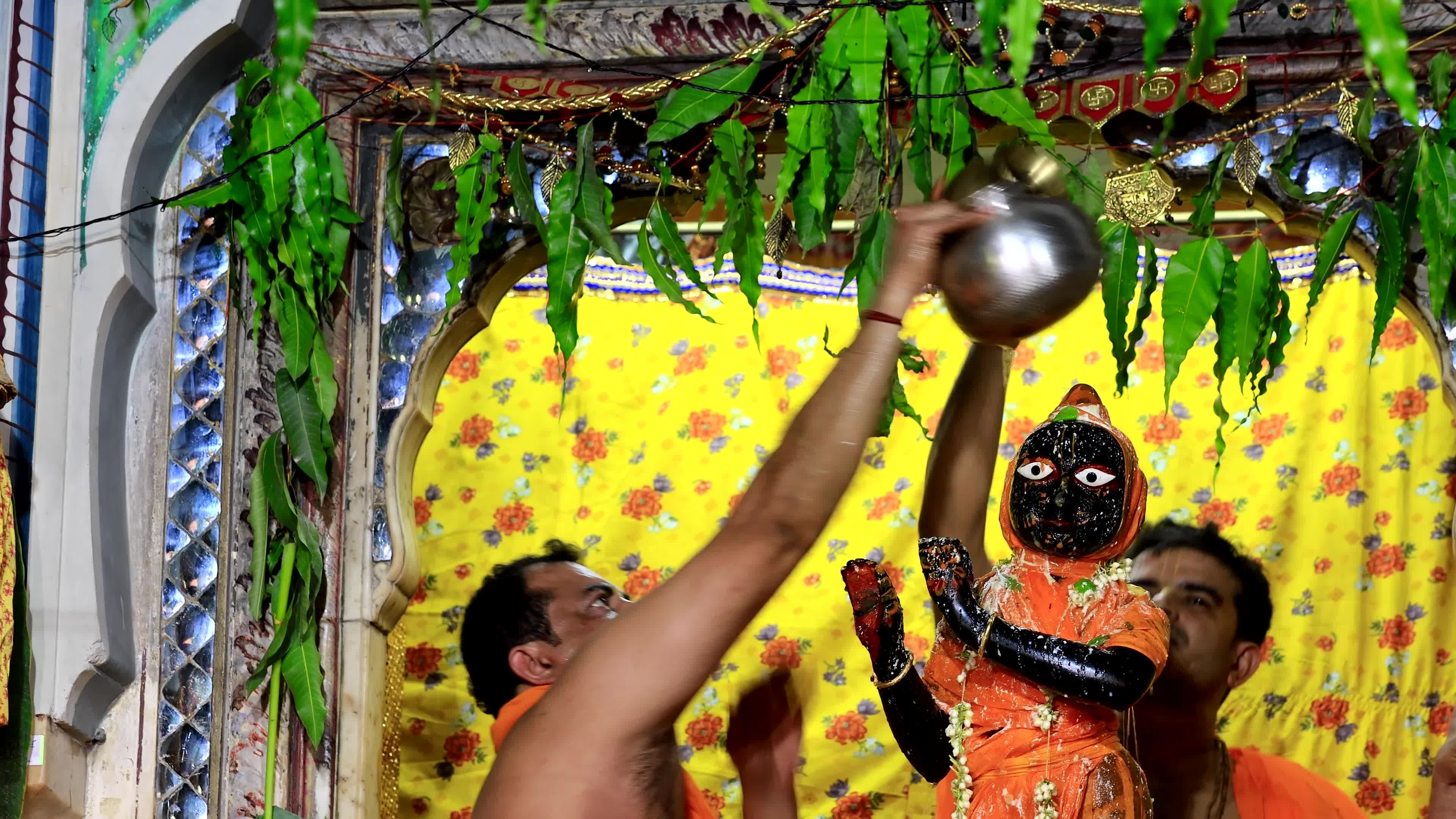 Krishna Janmashtami Celebration At Radha Damodar Ji Temple in Jaipur