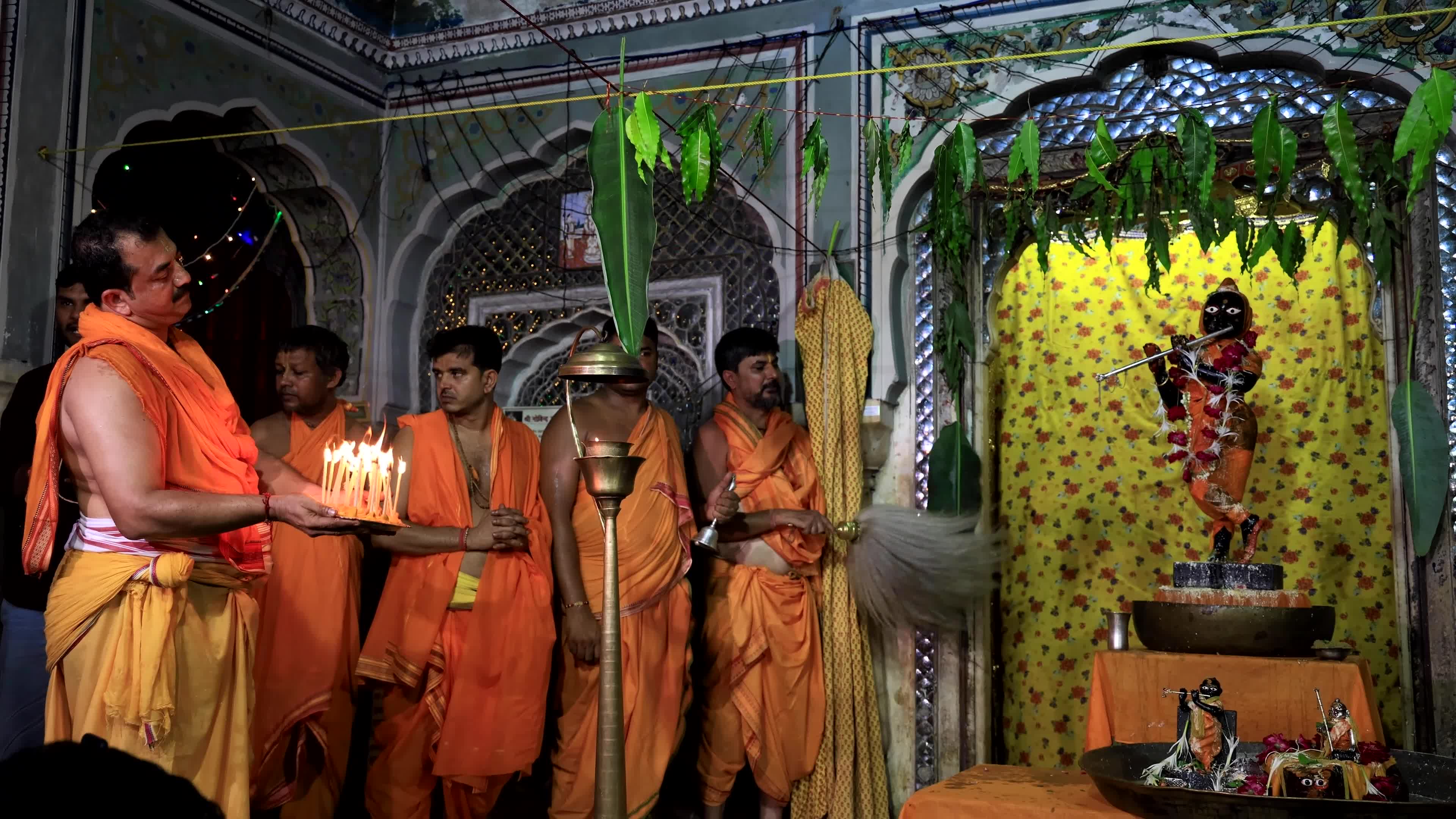 Krishna Janmashtami Celebration At Radha Damodar Ji Temple in Jaipur