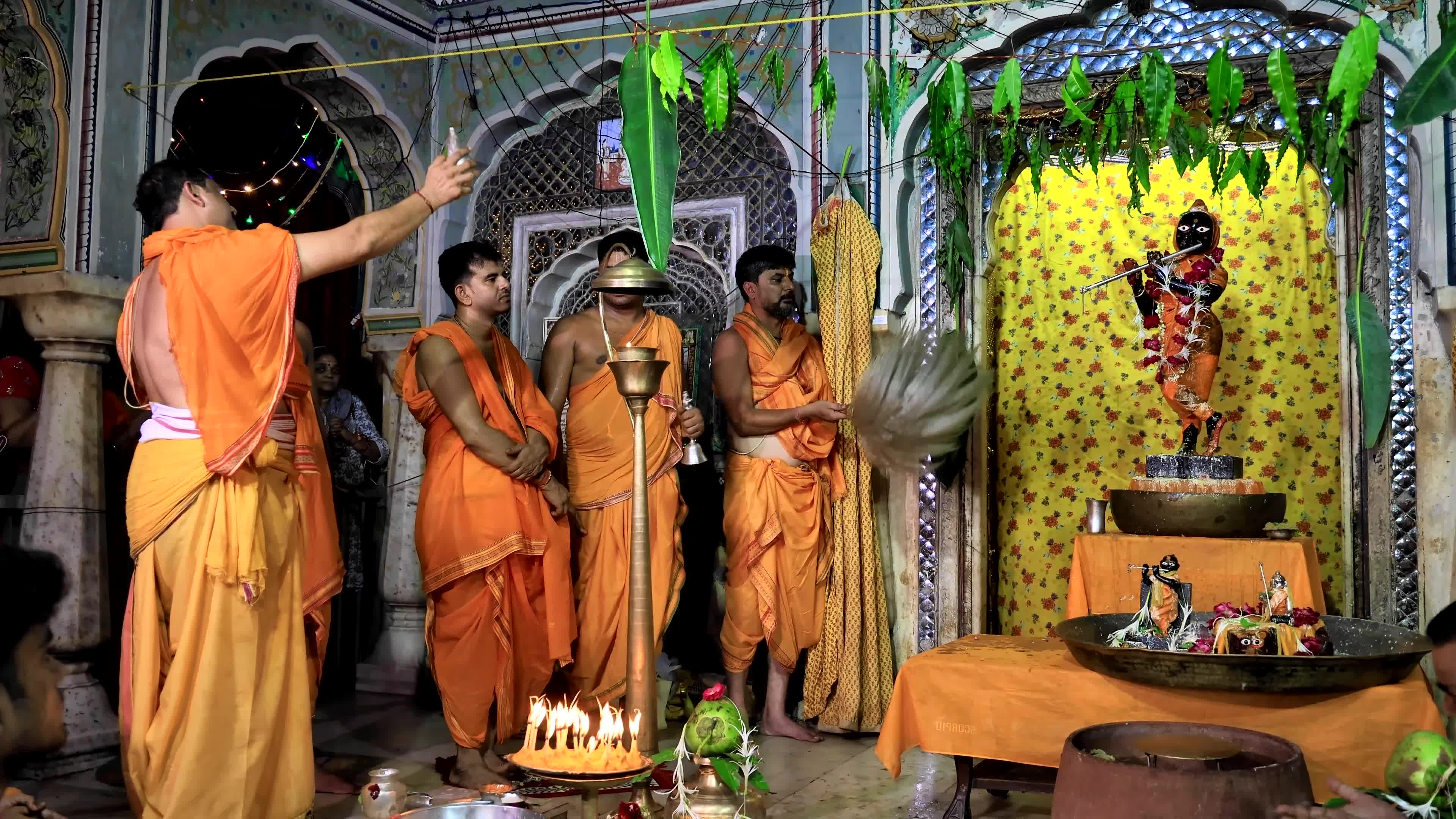 Krishna Janmashtami Celebration At Radha Damodar Ji Temple in Jaipur