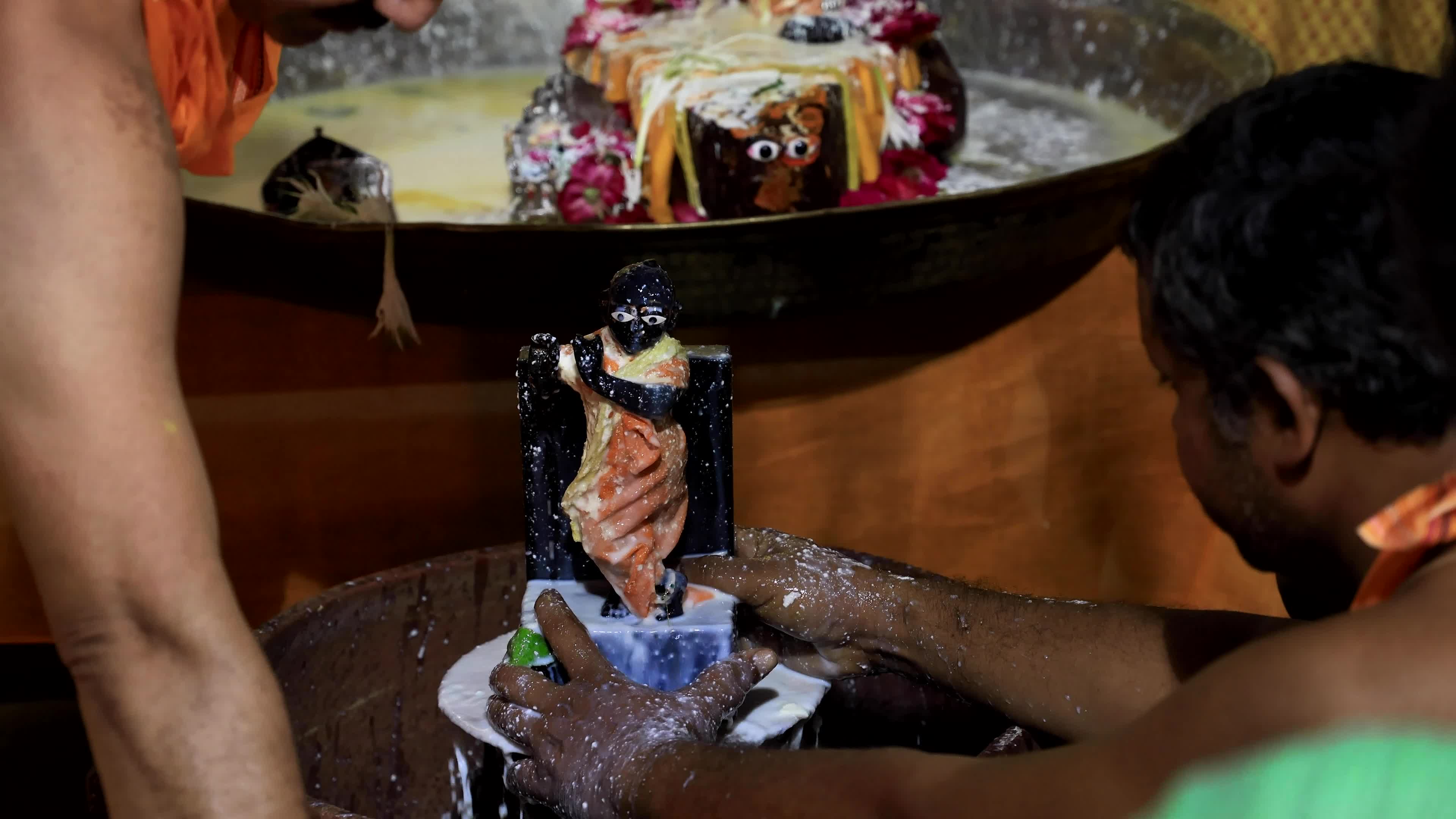 Krishna Janmashtami Celebration At Radha Damodar Ji Temple in Jaipur
